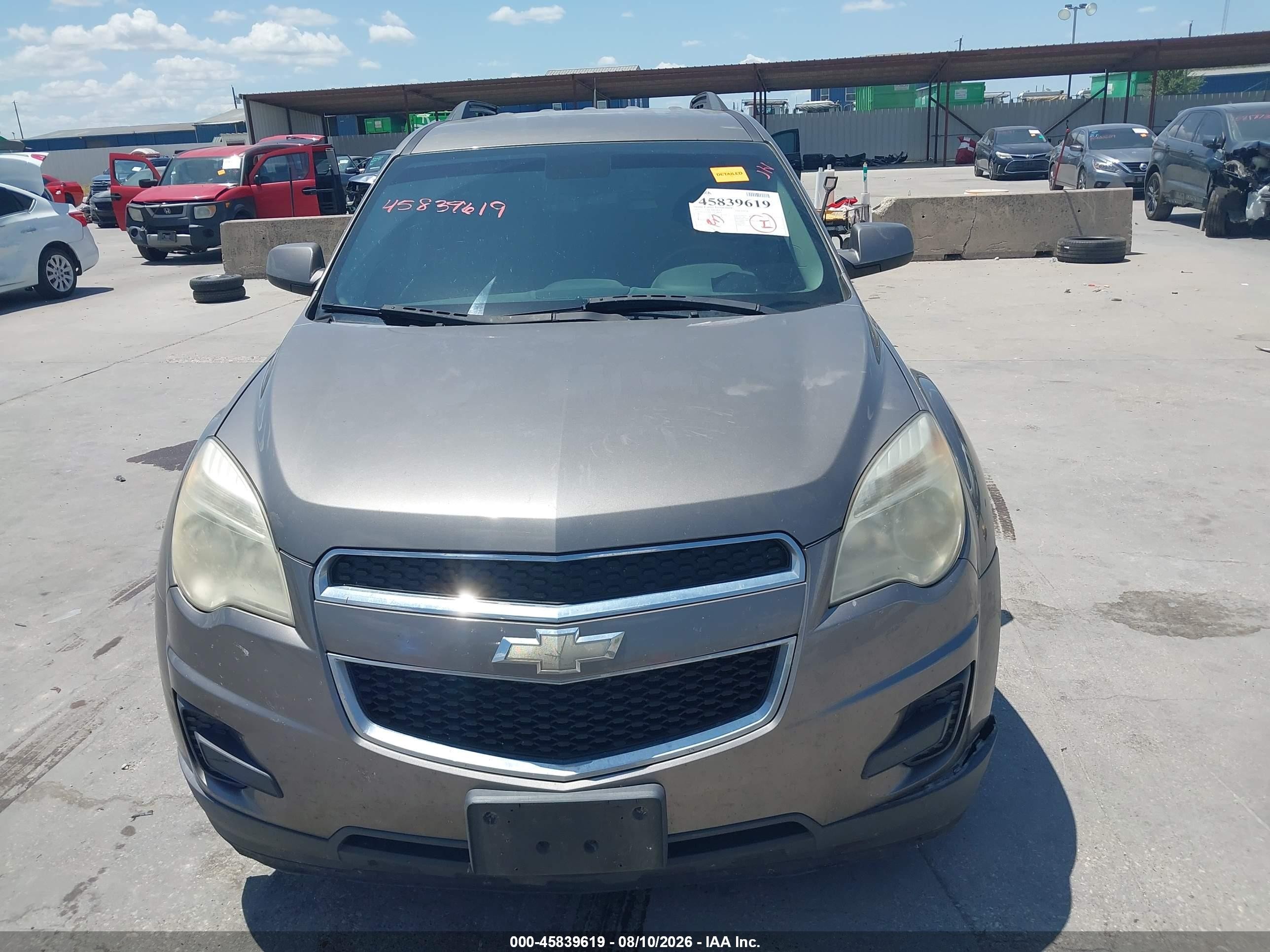 2012 Chevrolet Equinox Lt W/1lt Серый vin: 2GNALDEK1C6148898