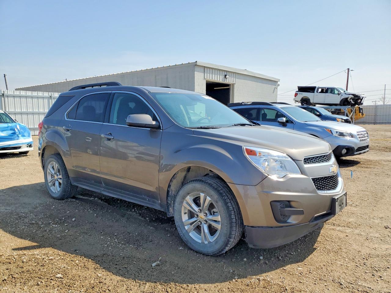 2012 Chevrolet Equinox Lt Gray vin: 2GNALDEK1C6167435