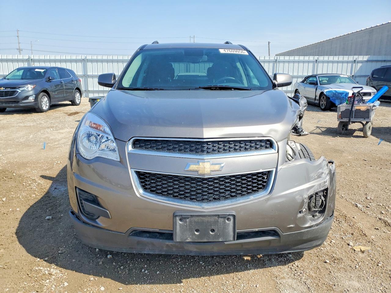 2012 Chevrolet Equinox Lt Gray vin: 2GNALDEK1C6167435