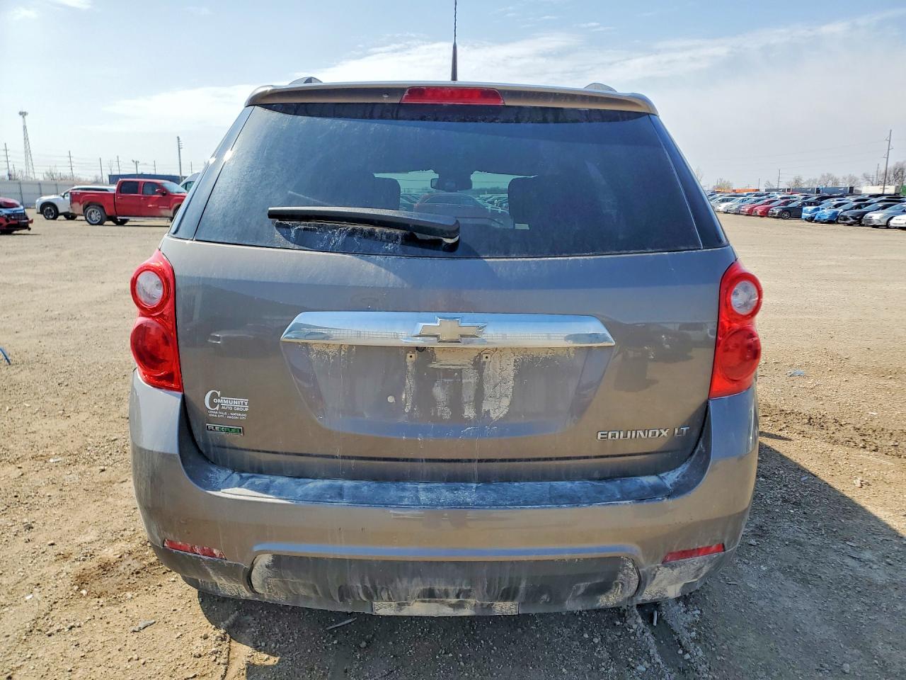 2012 Chevrolet Equinox Lt Gray vin: 2GNALDEK1C6167435