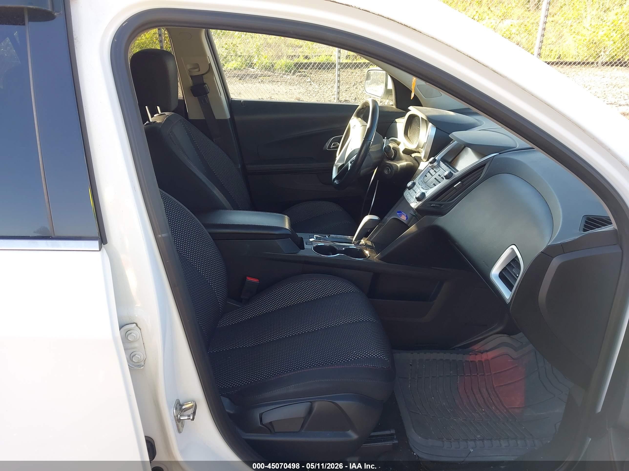 2012 Chevrolet Equinox 1lt White vin: 2GNALDEK1C6354934