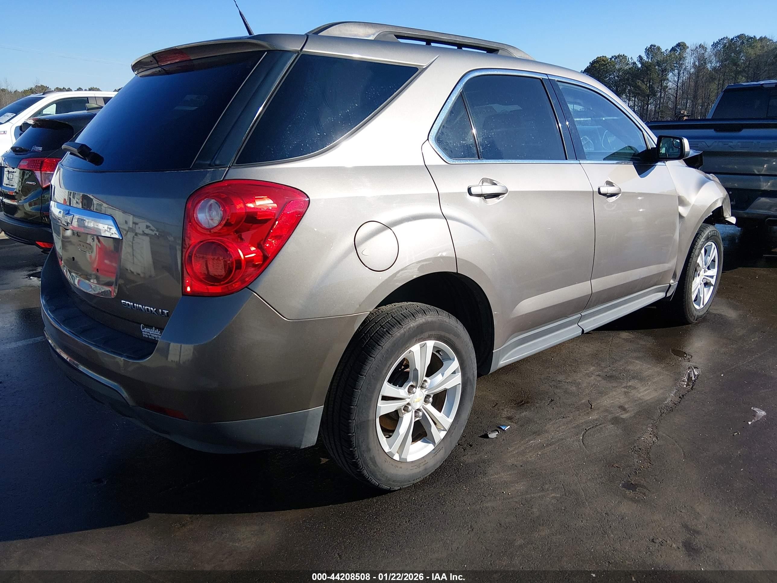 2012 Chevrolet Equinox 1lt Gray vin: 2GNALDEK1C6363682