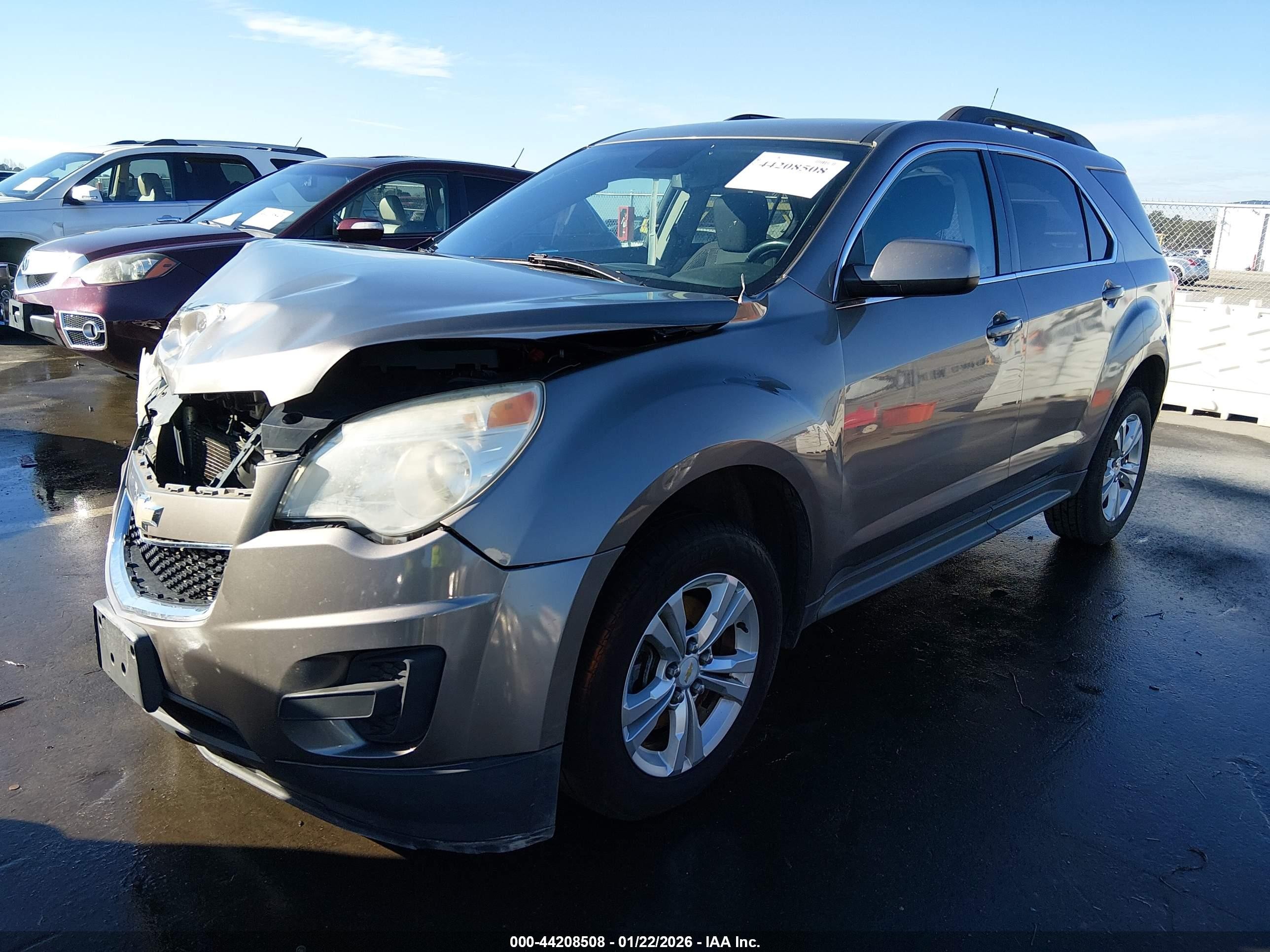 2012 Chevrolet Equinox 1lt Gray vin: 2GNALDEK1C6363682