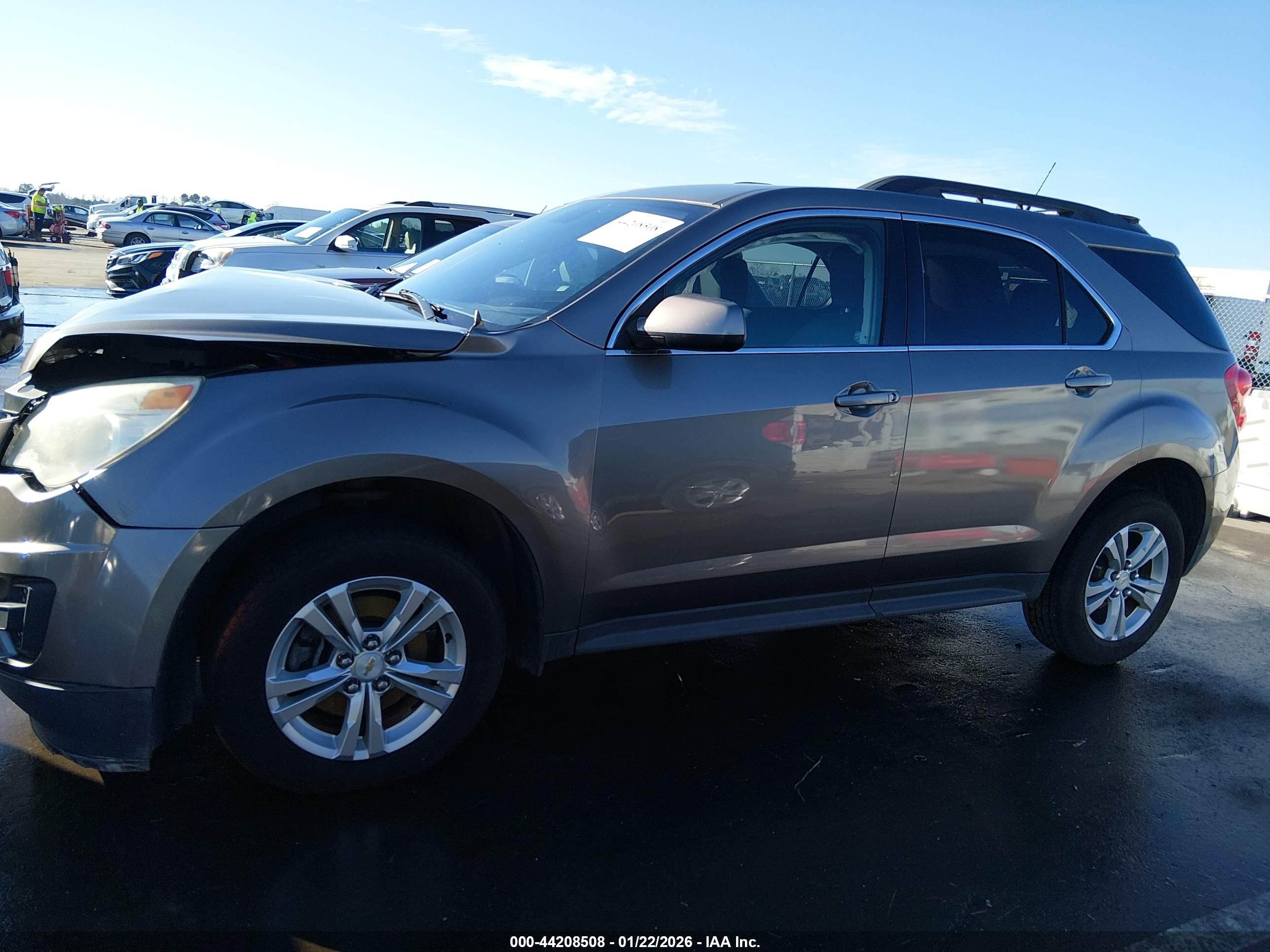 2012 Chevrolet Equinox 1lt Gray vin: 2GNALDEK1C6363682