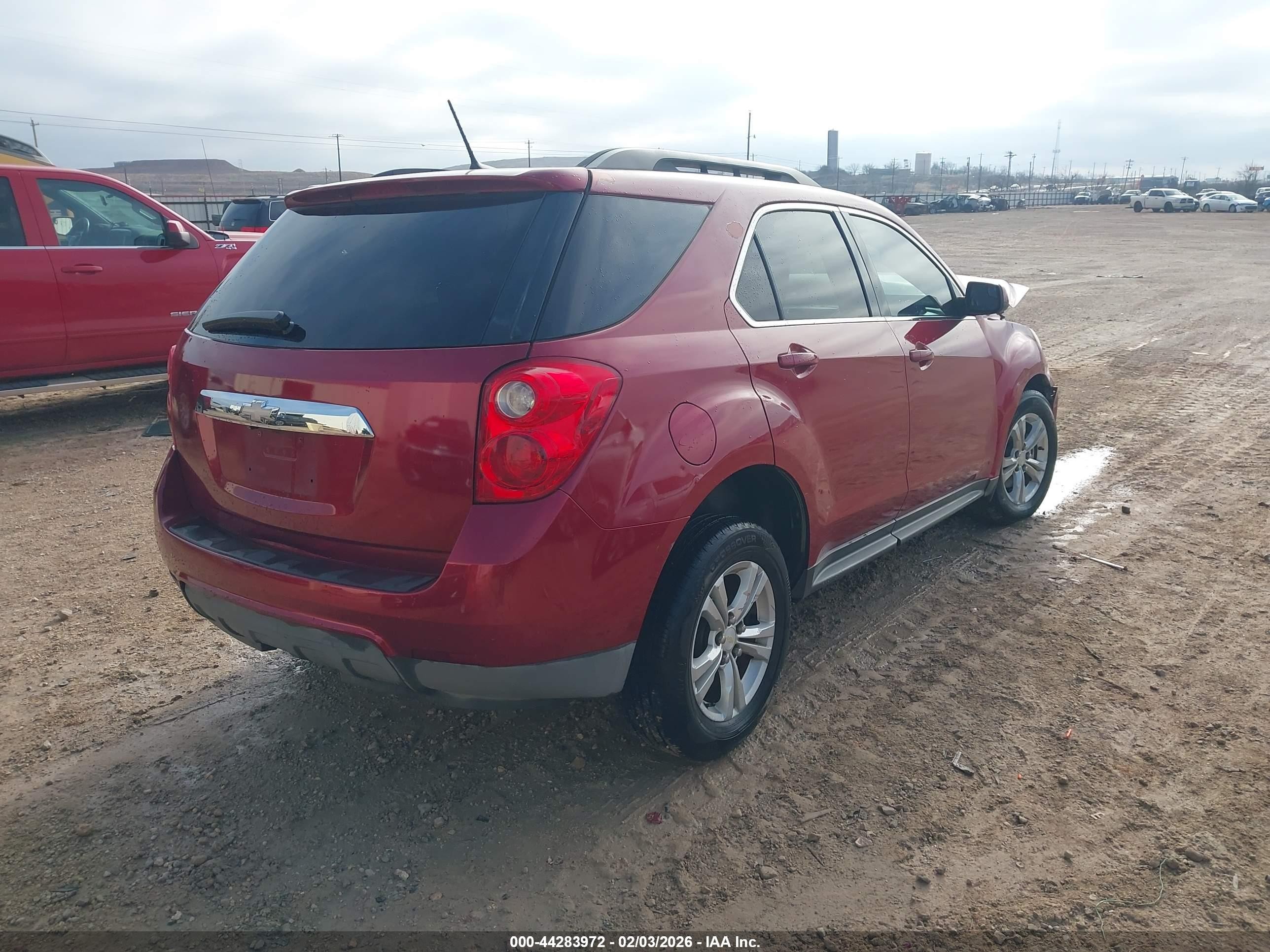 2013 Chevrolet Equinox 1lt Red vin: 2GNALDEK1D1135163