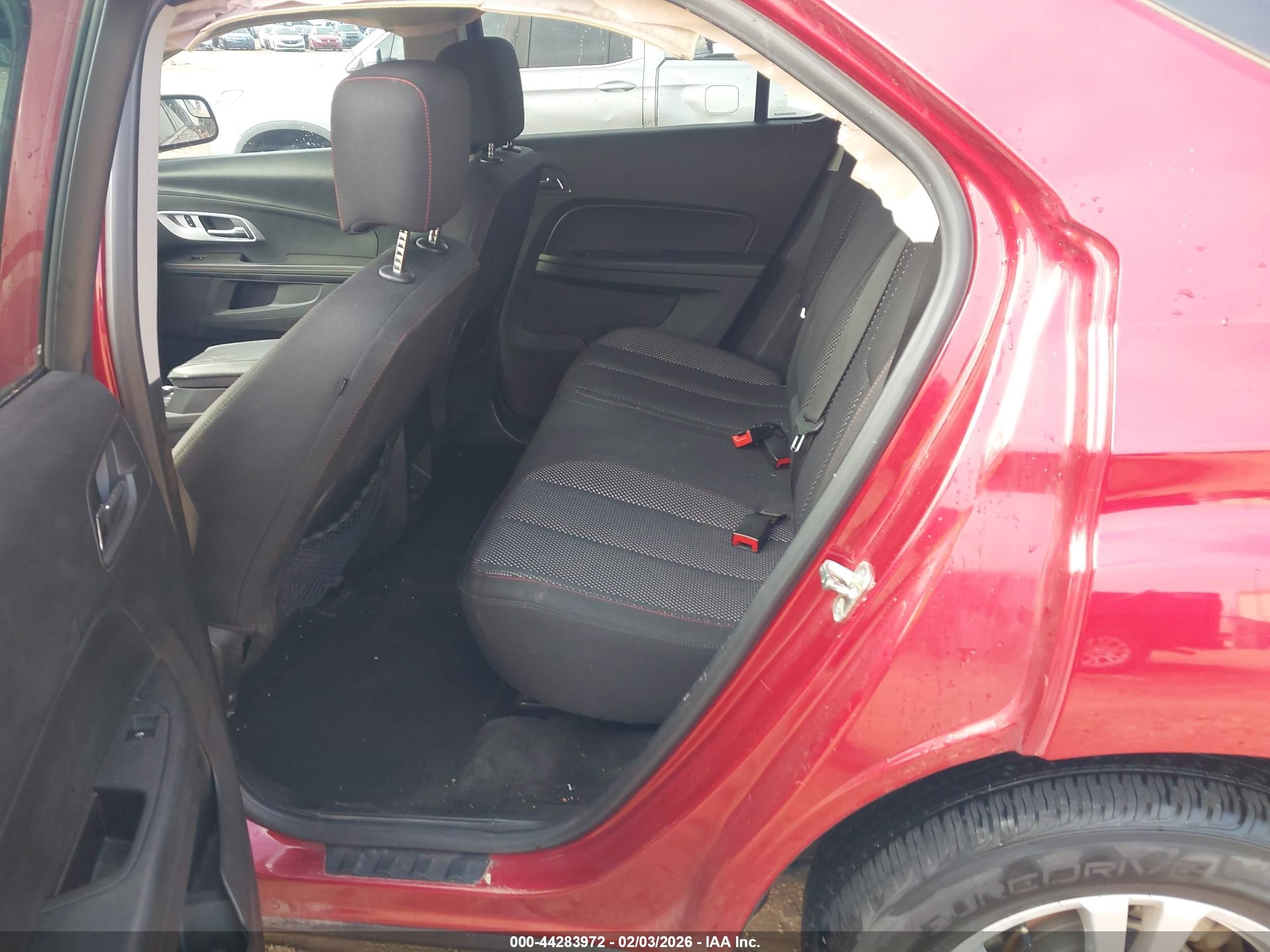 2013 Chevrolet Equinox 1lt Red vin: 2GNALDEK1D1135163