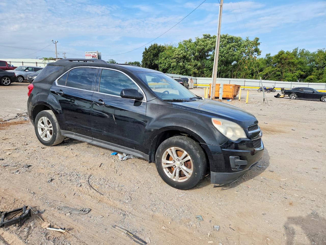 2013 Chevrolet Equinox Lt Черный vin: 2GNALDEK1D6130497