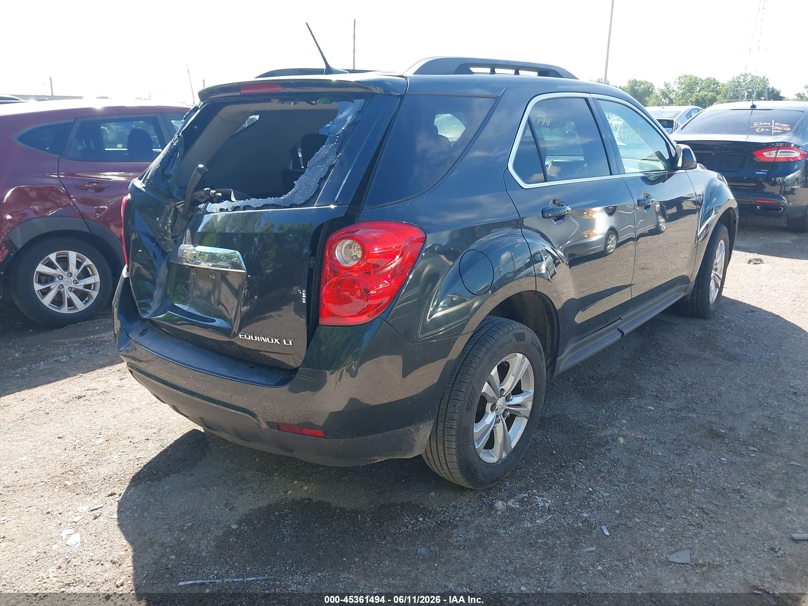 2013 Chevrolet Equinox 1lt Gray vin: 2GNALDEK1D6174614