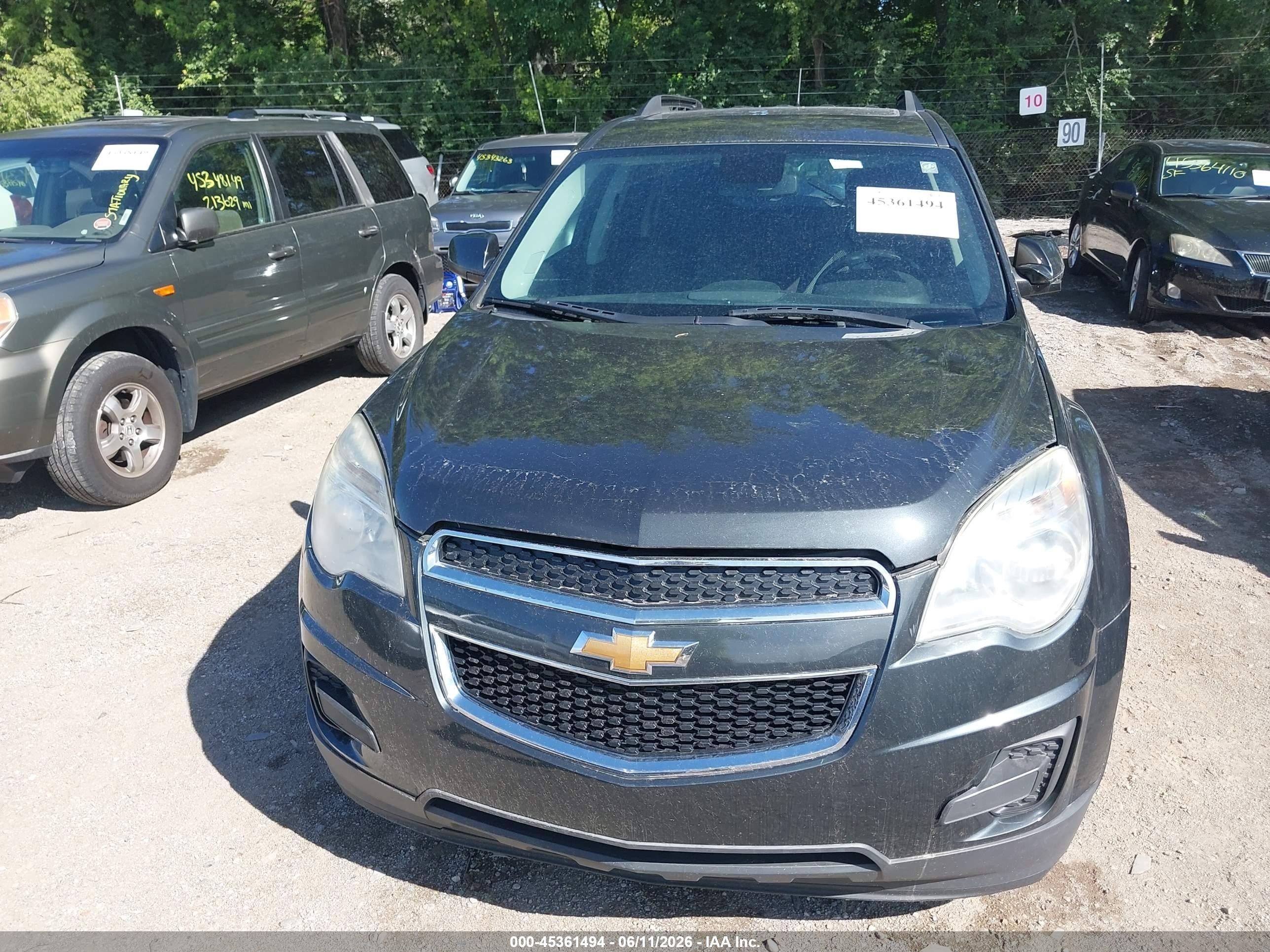2013 Chevrolet Equinox 1lt Gray vin: 2GNALDEK1D6174614