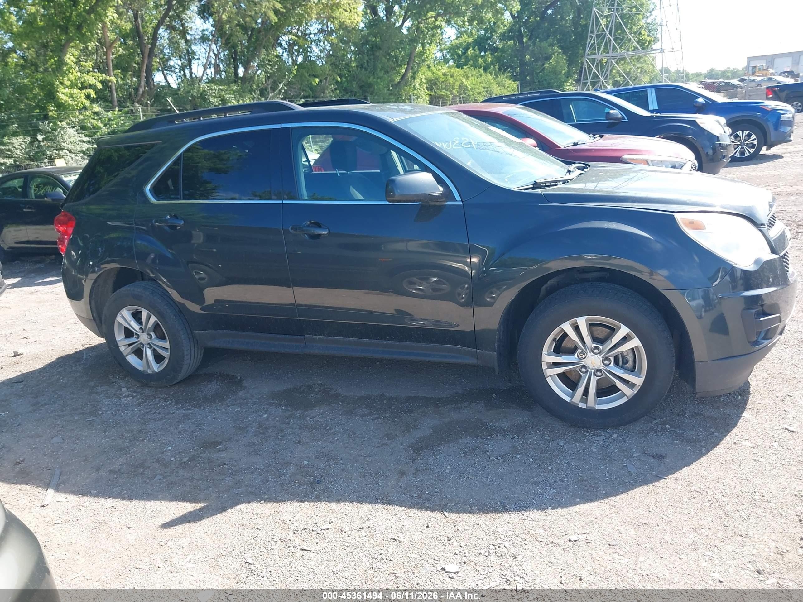 2013 Chevrolet Equinox 1lt Gray vin: 2GNALDEK1D6174614