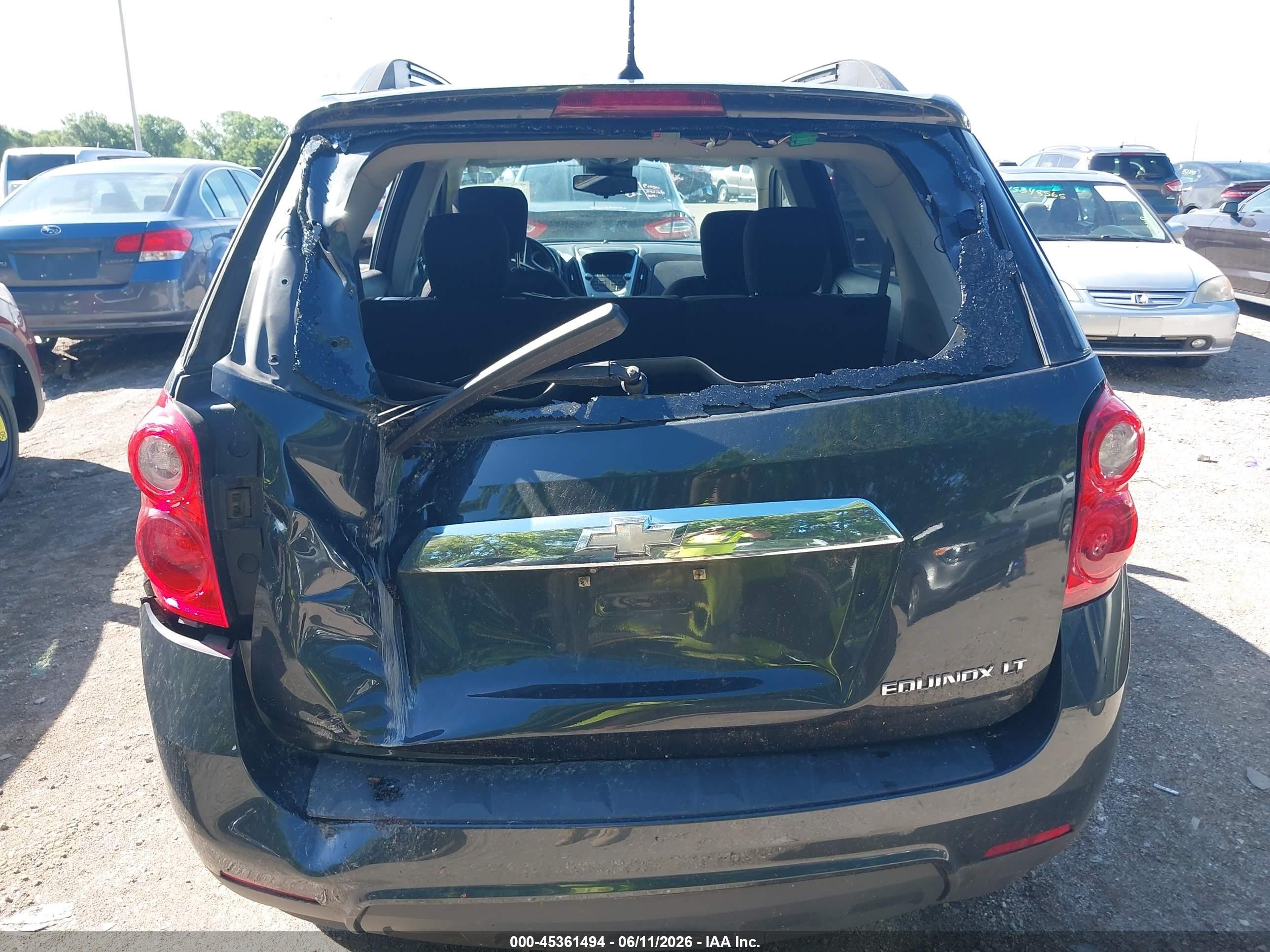 2013 Chevrolet Equinox 1lt Gray vin: 2GNALDEK1D6174614