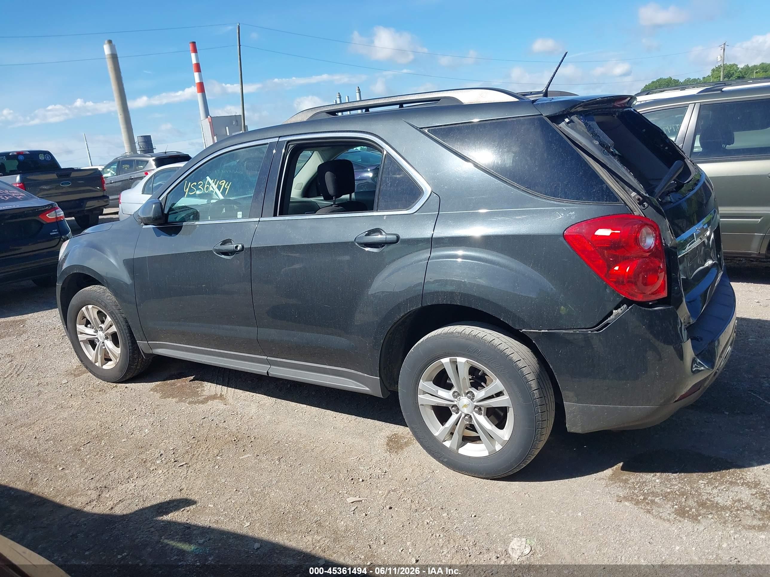 2013 Chevrolet Equinox 1lt Gray vin: 2GNALDEK1D6174614