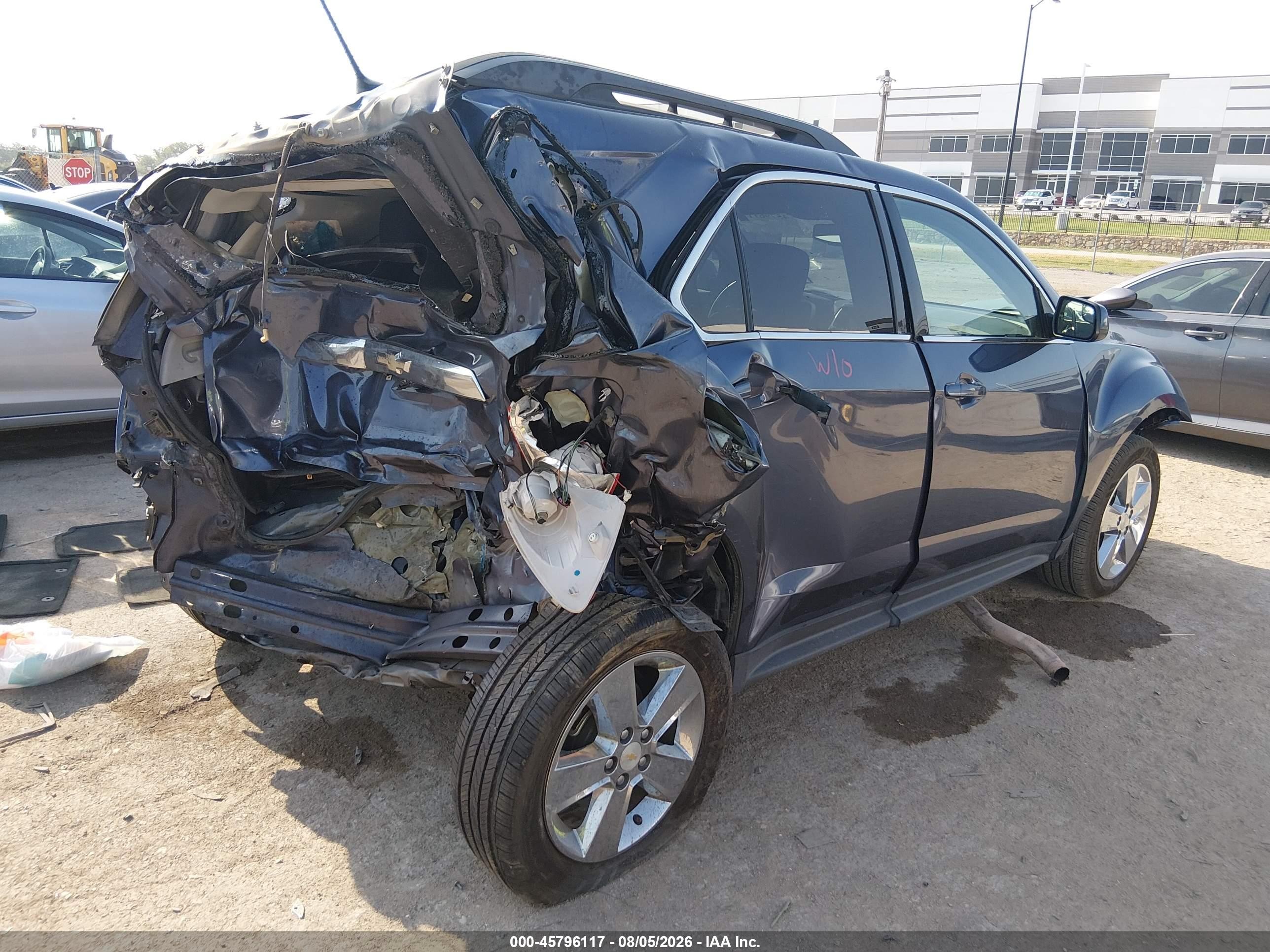 2013 Chevrolet Equinox Lt Blue vin: 2GNALDEK1D6180218