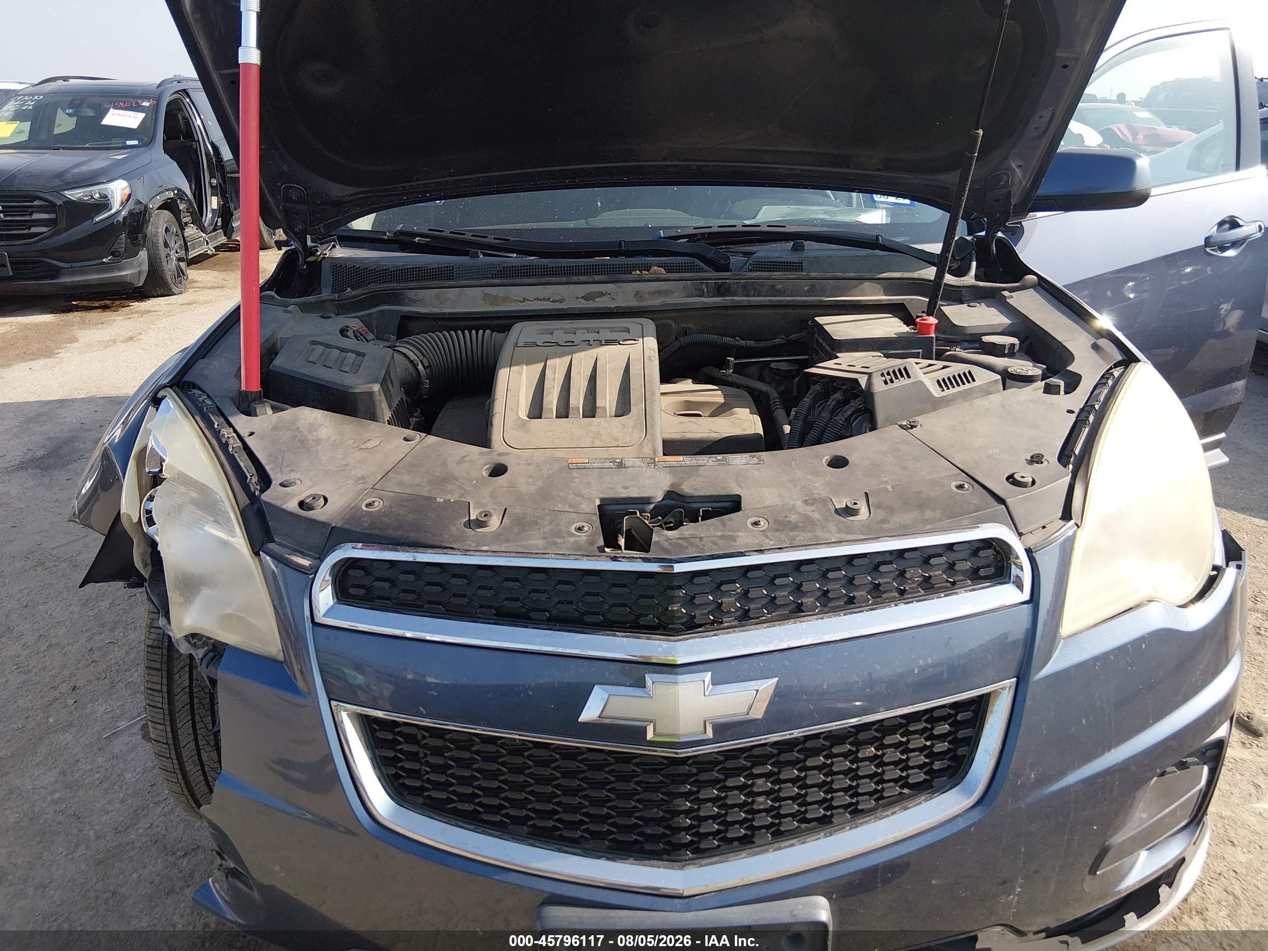 2013 Chevrolet Equinox Lt Blue vin: 2GNALDEK1D6180218