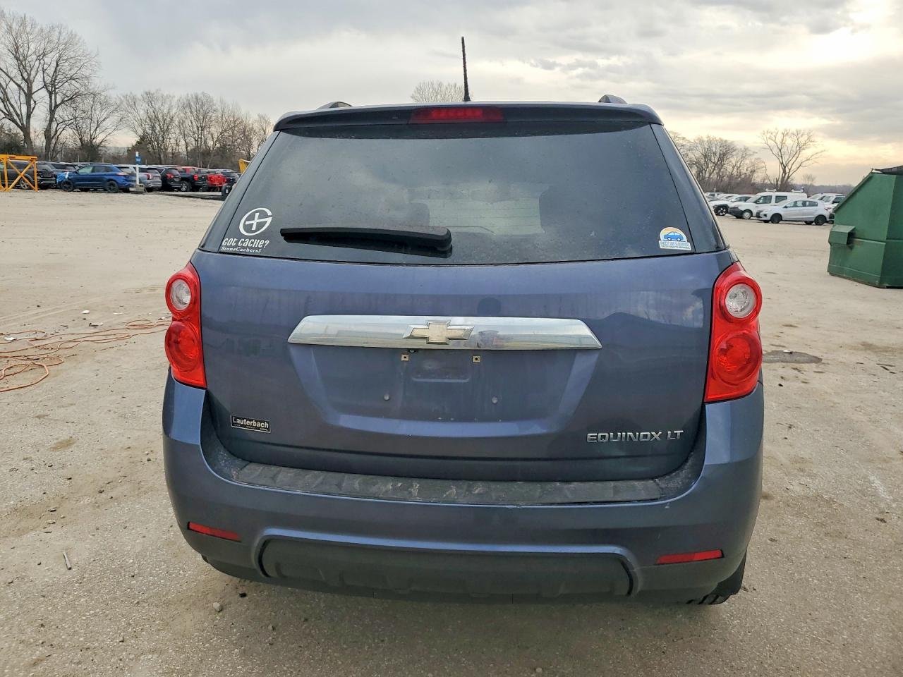 2013 Chevrolet Equinox Lt Синий vin: 2GNALDEK1D6253023