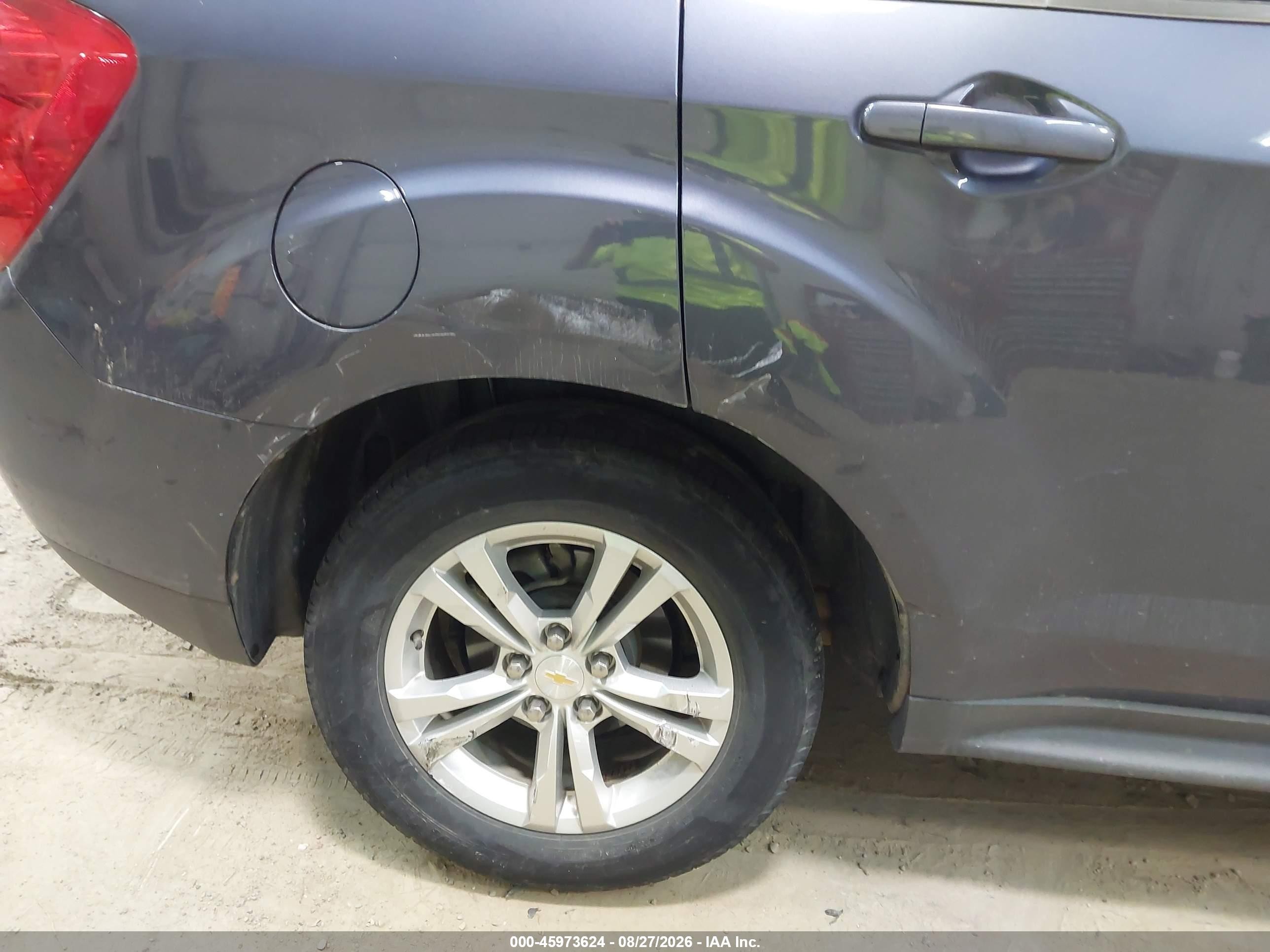 2013 Chevrolet Equinox 1lt Blue vin: 2GNALDEK1D6255063
