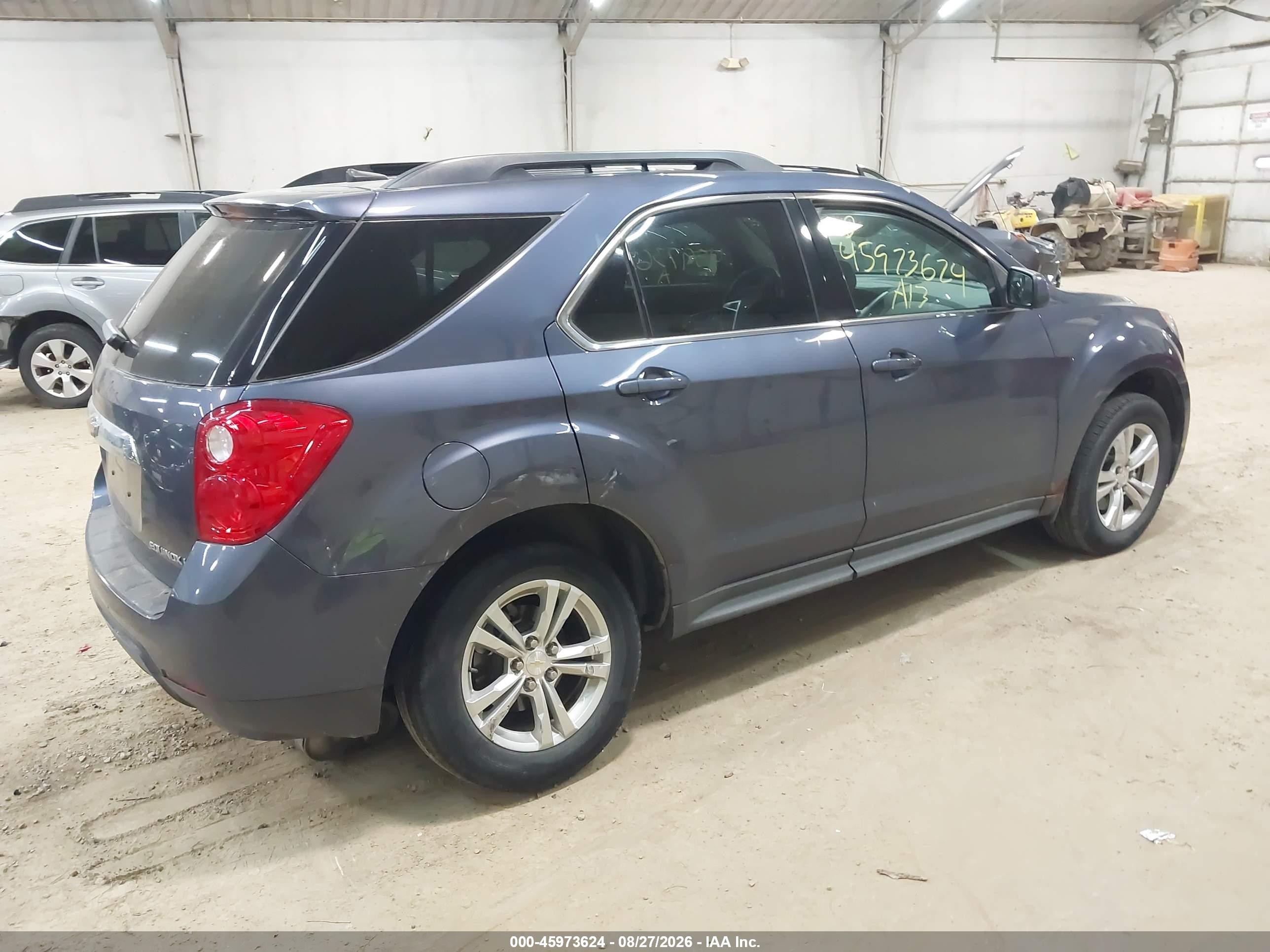 2013 Chevrolet Equinox 1lt Blue vin: 2GNALDEK1D6255063