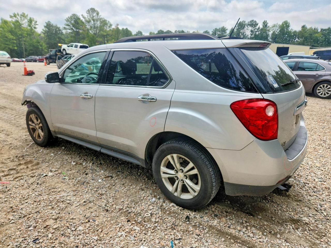 2013 Chevrolet Equinox Lt Silver vin: 2GNALDEK1D6304181