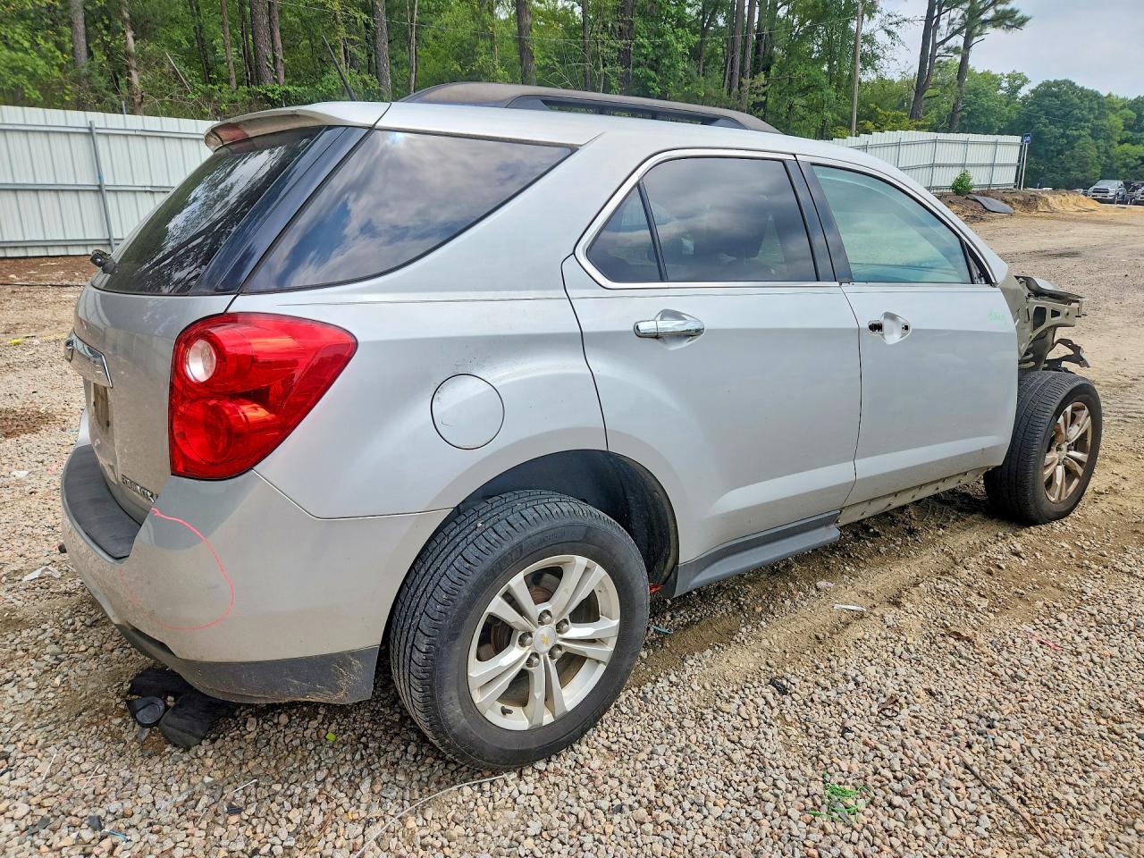 2013 Chevrolet Equinox Lt Silver vin: 2GNALDEK1D6304181