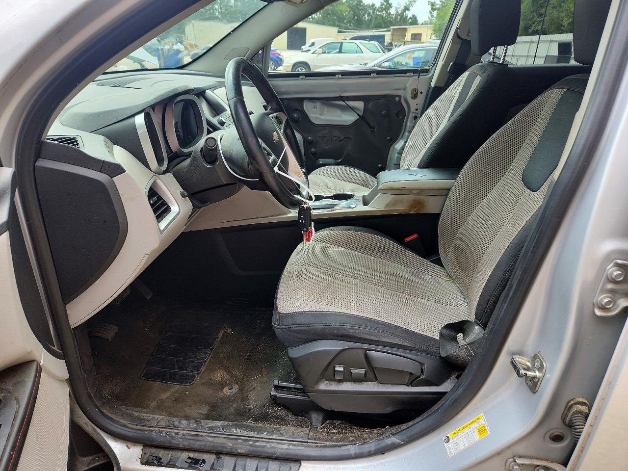 2013 Chevrolet Equinox Lt Silver vin: 2GNALDEK1D6304181