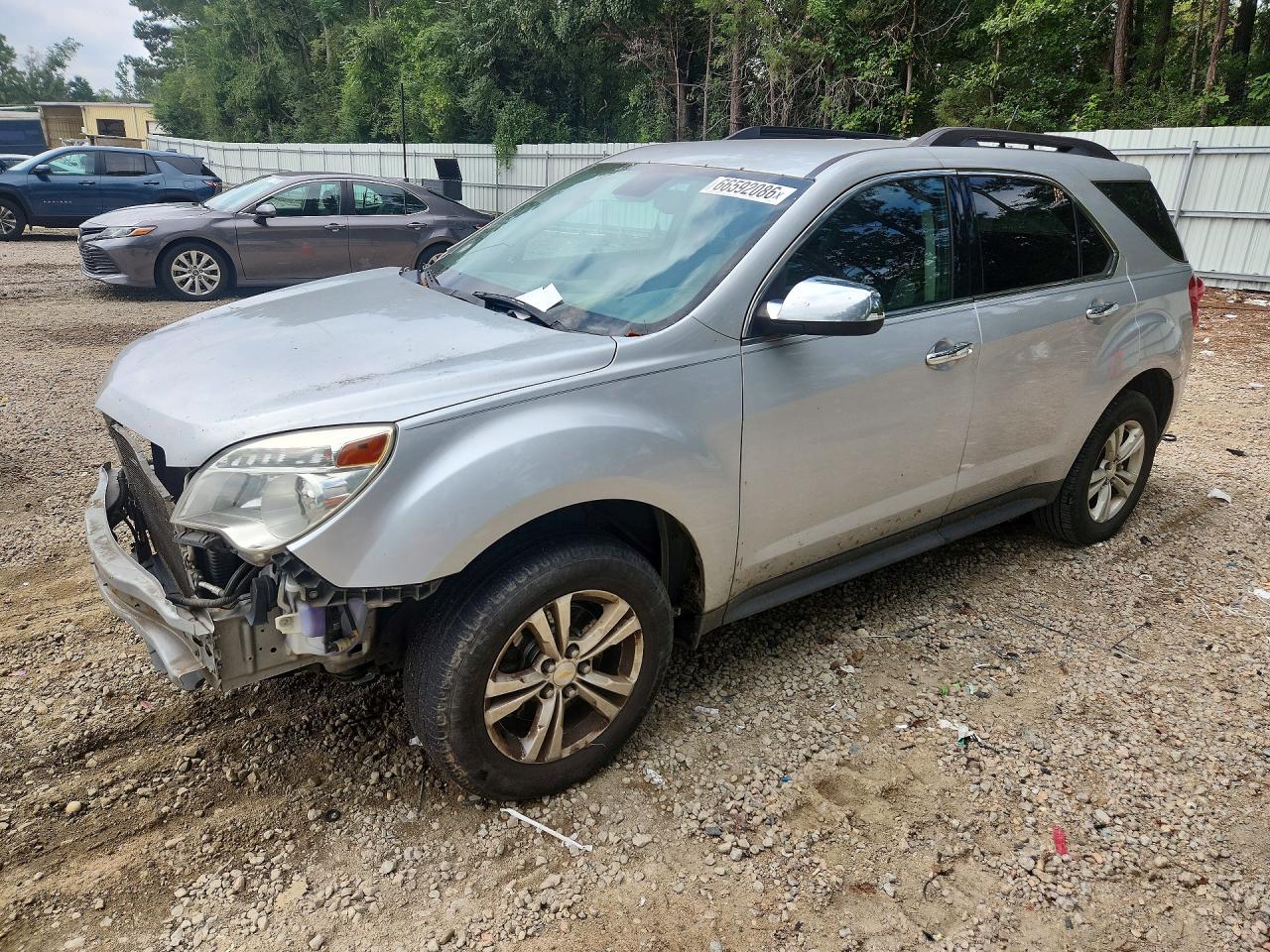 2013 Chevrolet Equinox Lt Silver vin: 2GNALDEK1D6304181