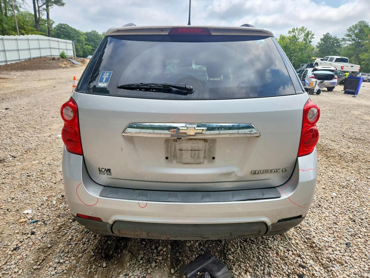 2013 Chevrolet Equinox Lt Silver vin: 2GNALDEK1D6304181
