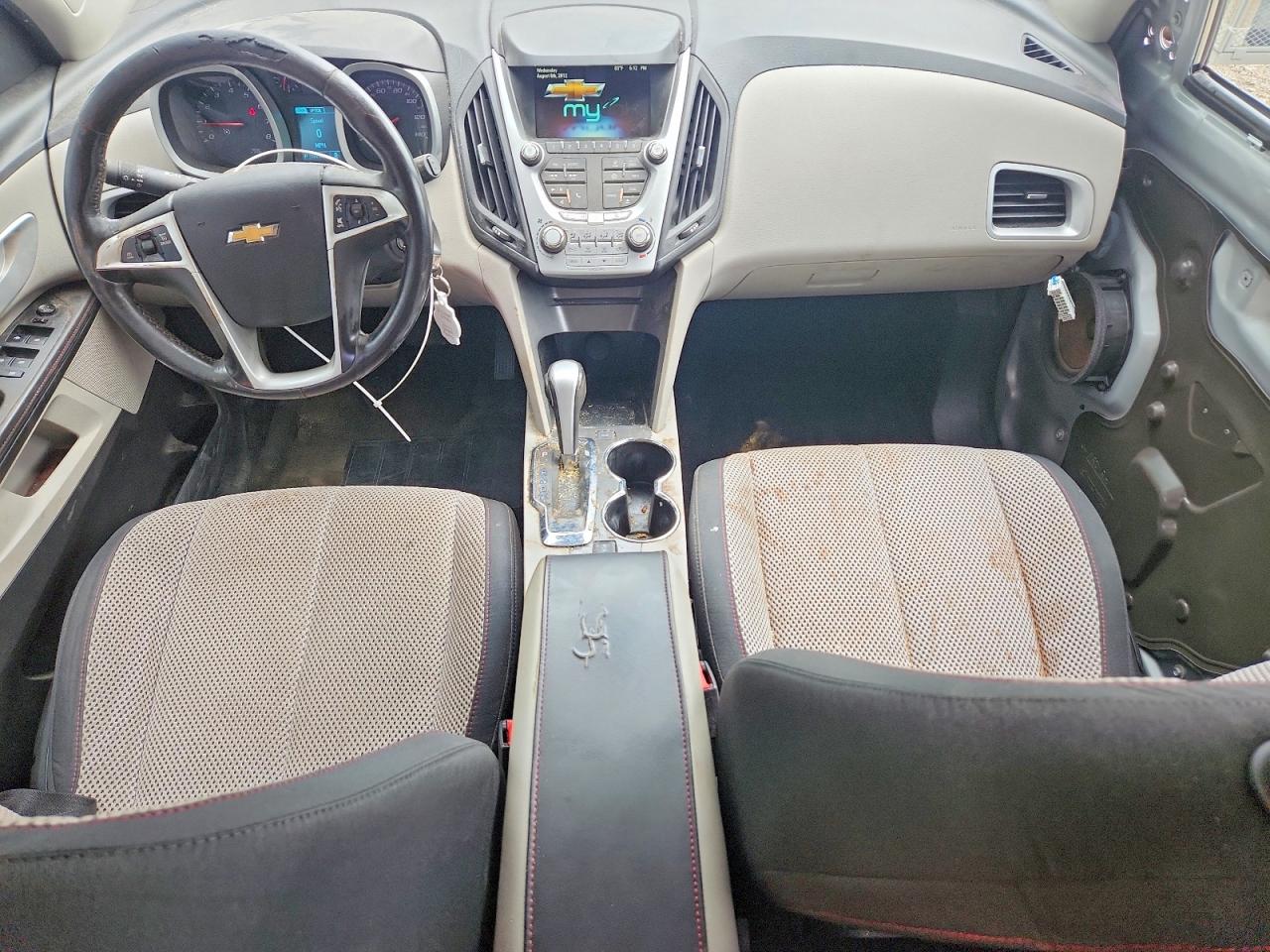 2013 Chevrolet Equinox Lt Silver vin: 2GNALDEK1D6304181