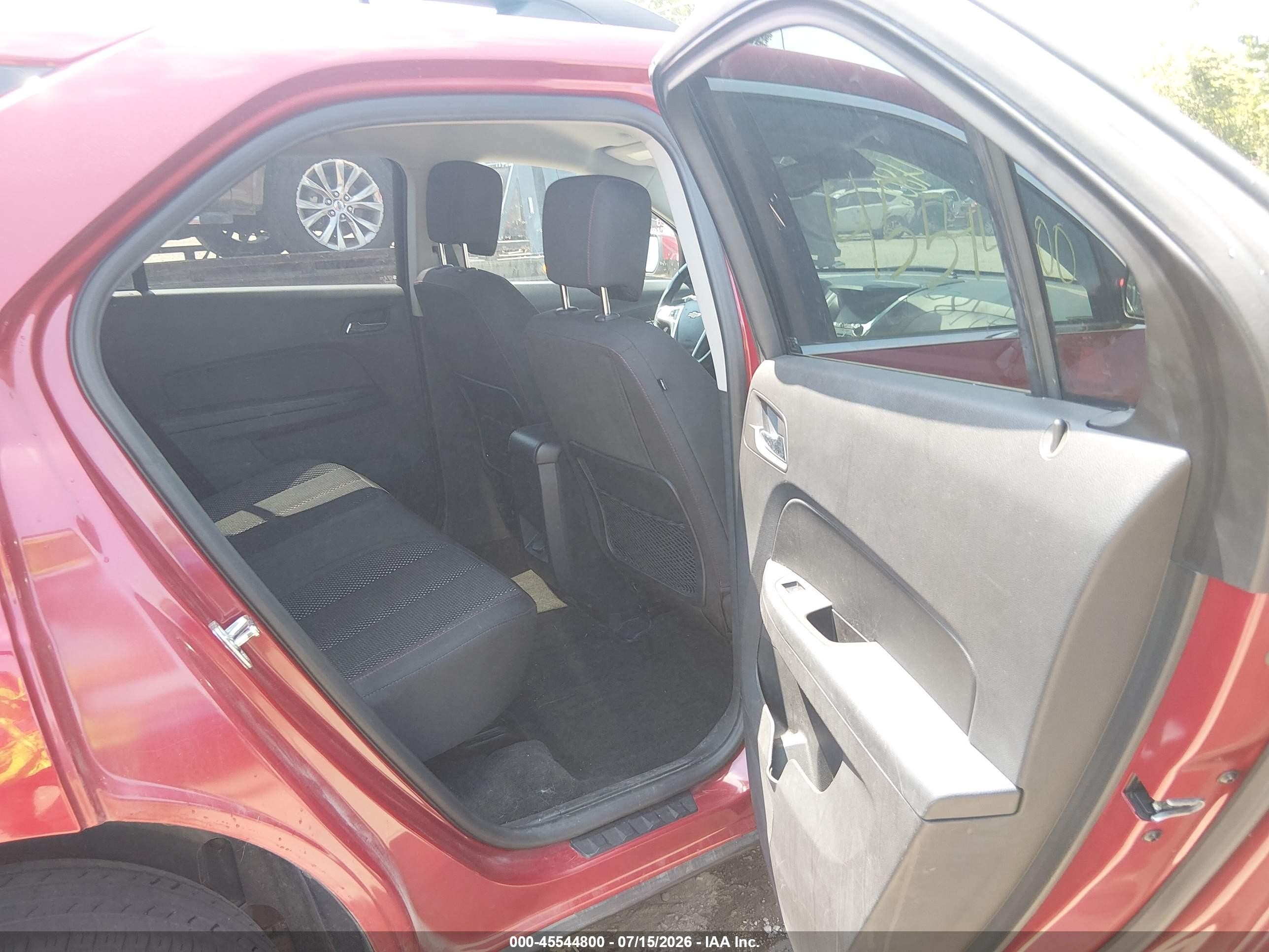 2013 Chevrolet Equinox 1lt Red vin: 2GNALDEK1D6321031