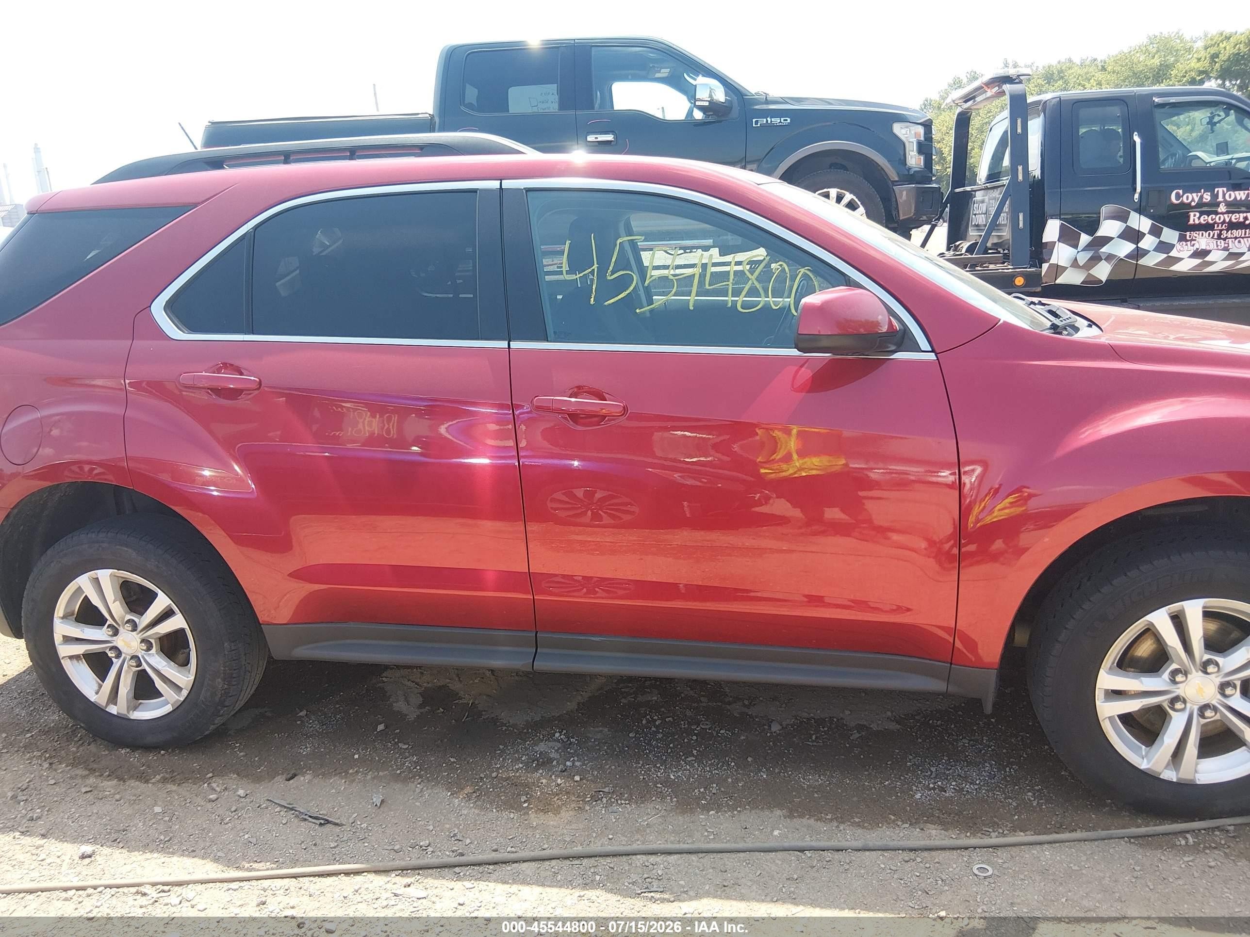 2013 Chevrolet Equinox 1lt Red vin: 2GNALDEK1D6321031