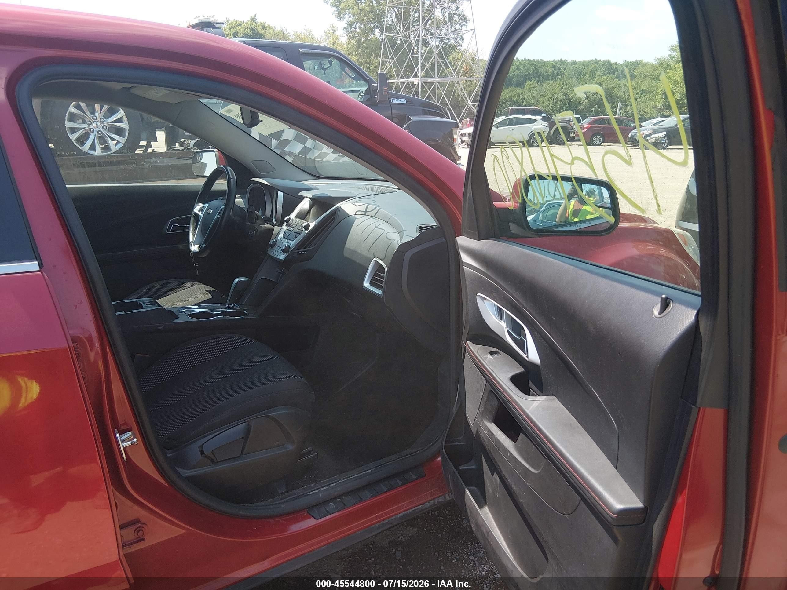 2013 Chevrolet Equinox 1lt Red vin: 2GNALDEK1D6321031