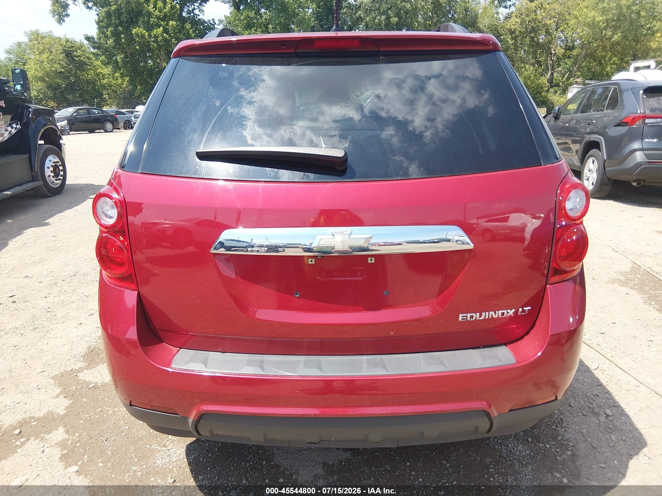 2013 Chevrolet Equinox 1lt Red vin: 2GNALDEK1D6321031