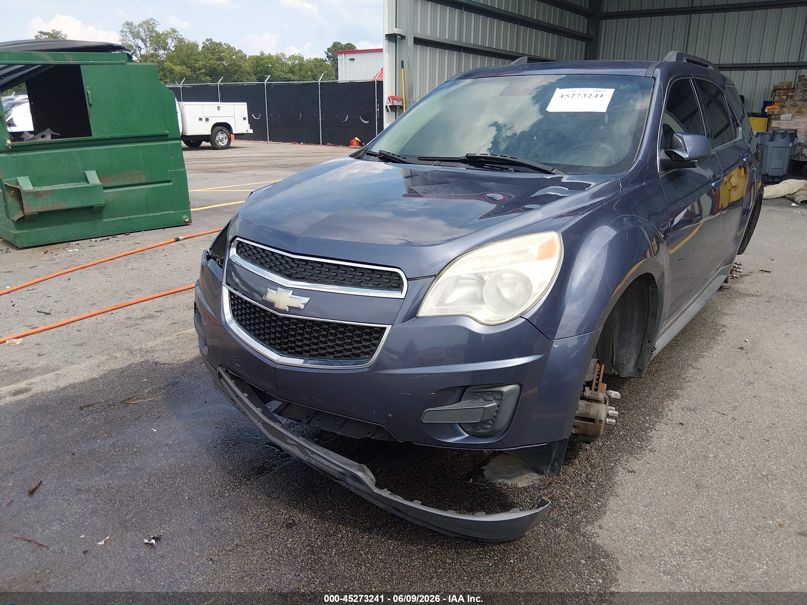 2013 Chevrolet Equinox 1lt Blue vin: 2GNALDEK1D6322387