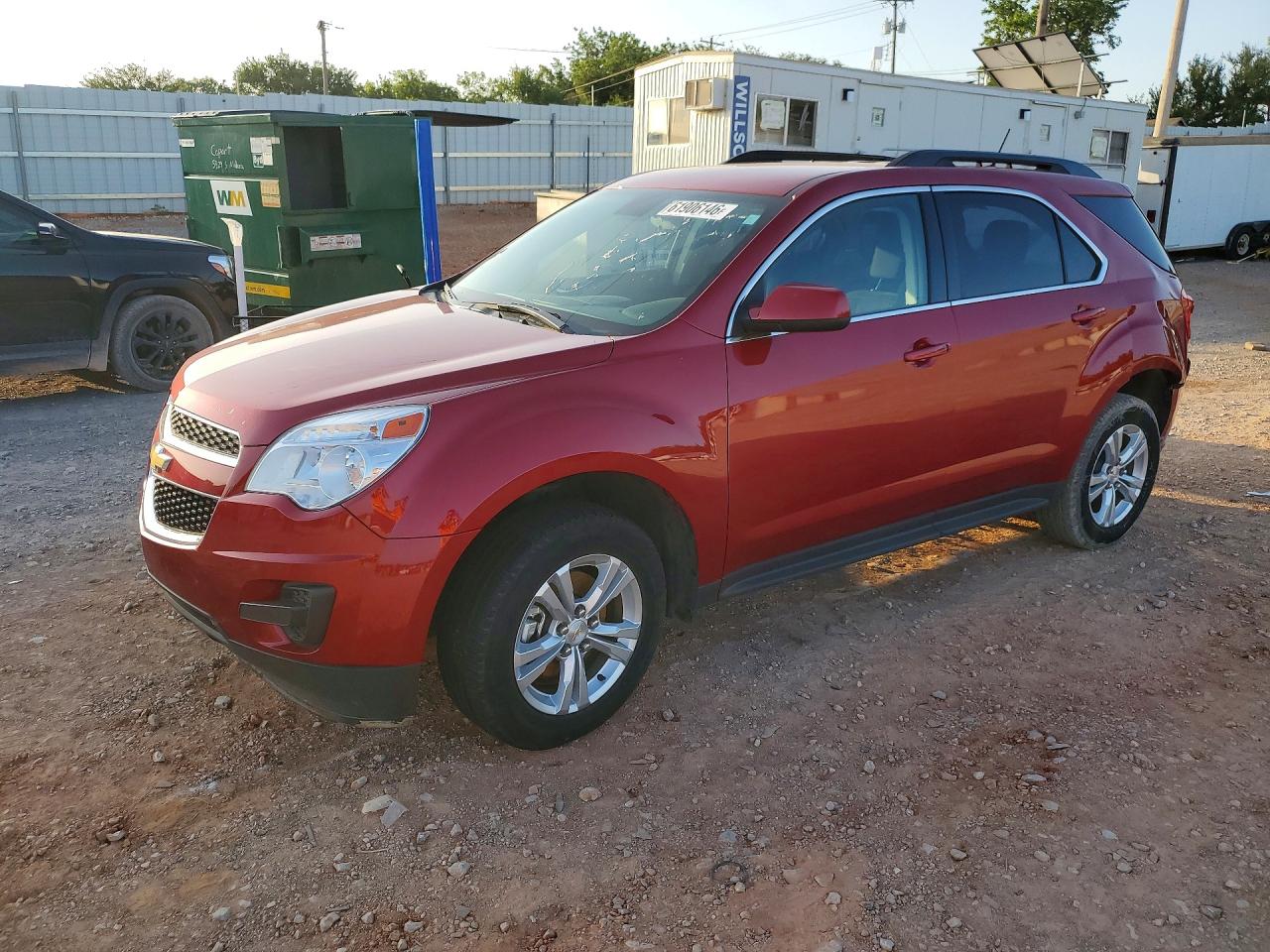 2013 Chevrolet Equinox Lt Красный vin: 2GNALDEK1D6329629
