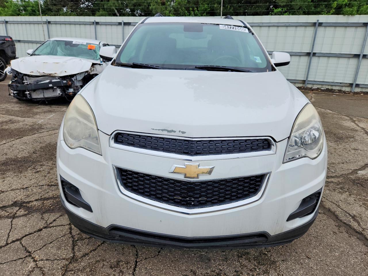 2013 Chevrolet Equinox Lt White vin: 2GNALDEK1D6352473