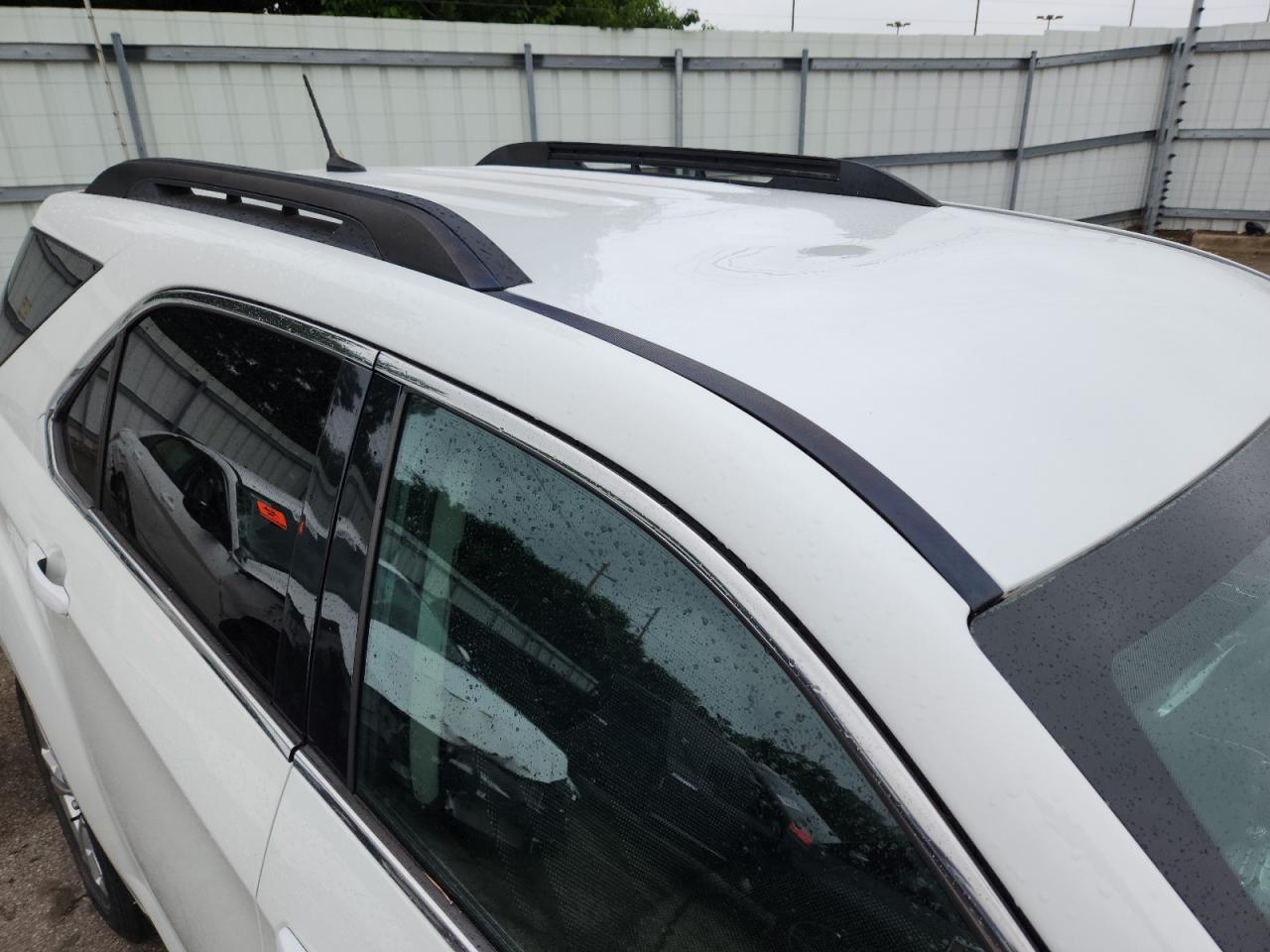 2013 Chevrolet Equinox Lt White vin: 2GNALDEK1D6352473 Damage: Roof, Dent(S) W/ Paint Dmg, 9 To 10 Inches