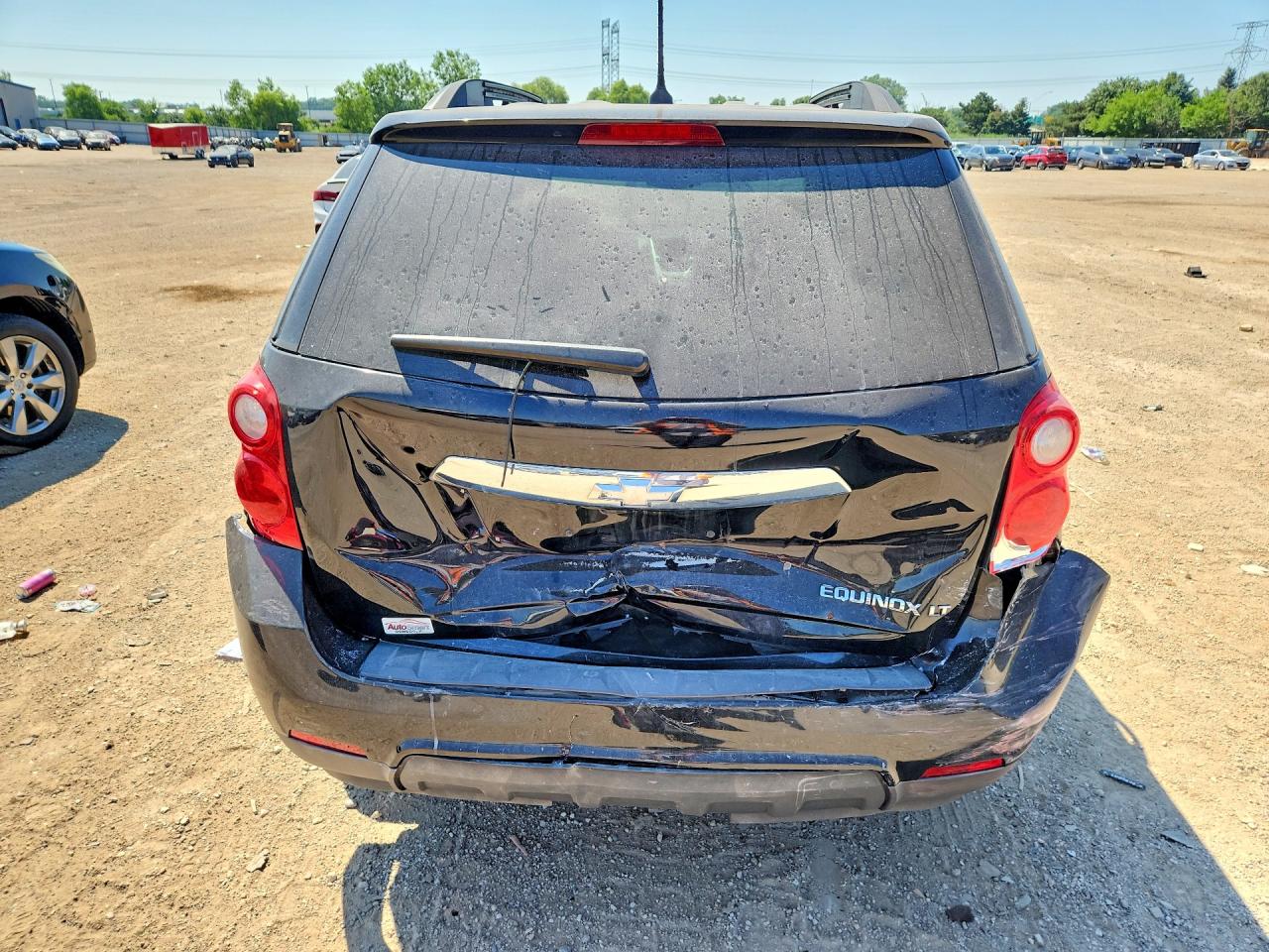 2013 Chevrolet Equinox Lt Black vin: 2GNALDEK1D6365935