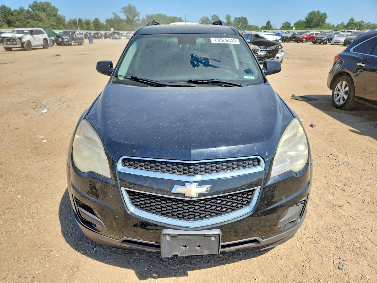 2013 Chevrolet Equinox Lt Black vin: 2GNALDEK1D6365935