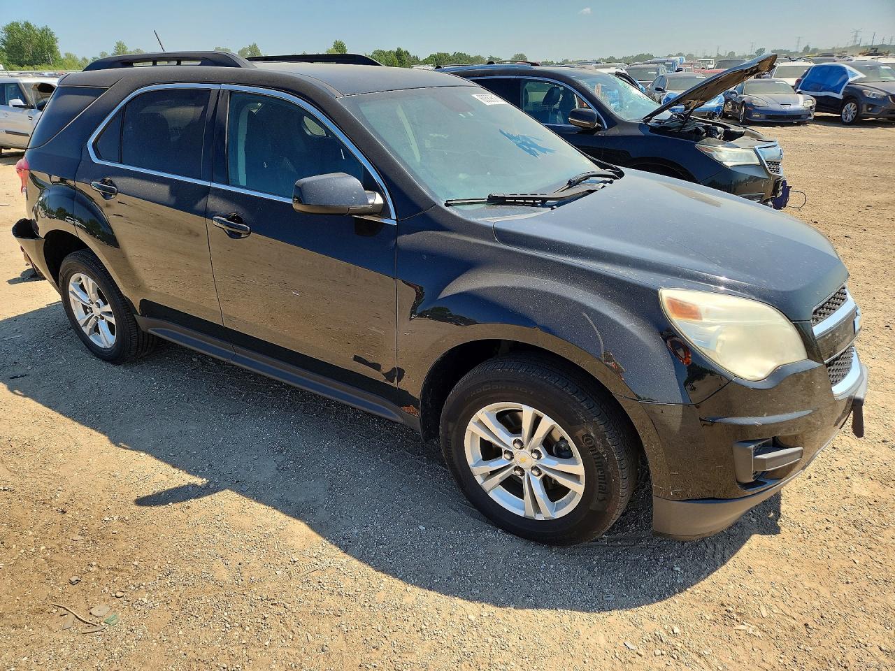 2013 Chevrolet Equinox Lt Black vin: 2GNALDEK1D6365935