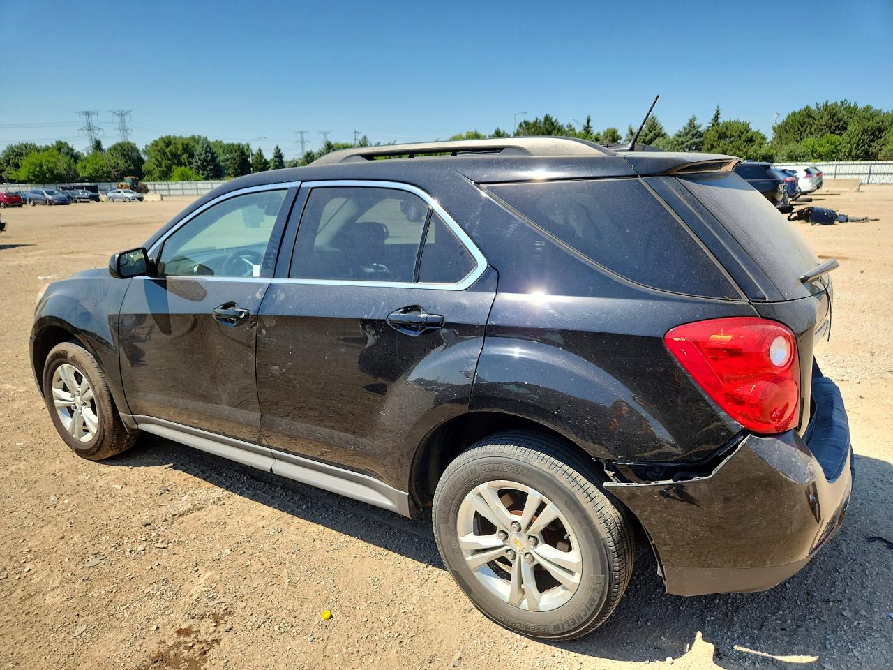 2013 Chevrolet Equinox Lt Black vin: 2GNALDEK1D6365935