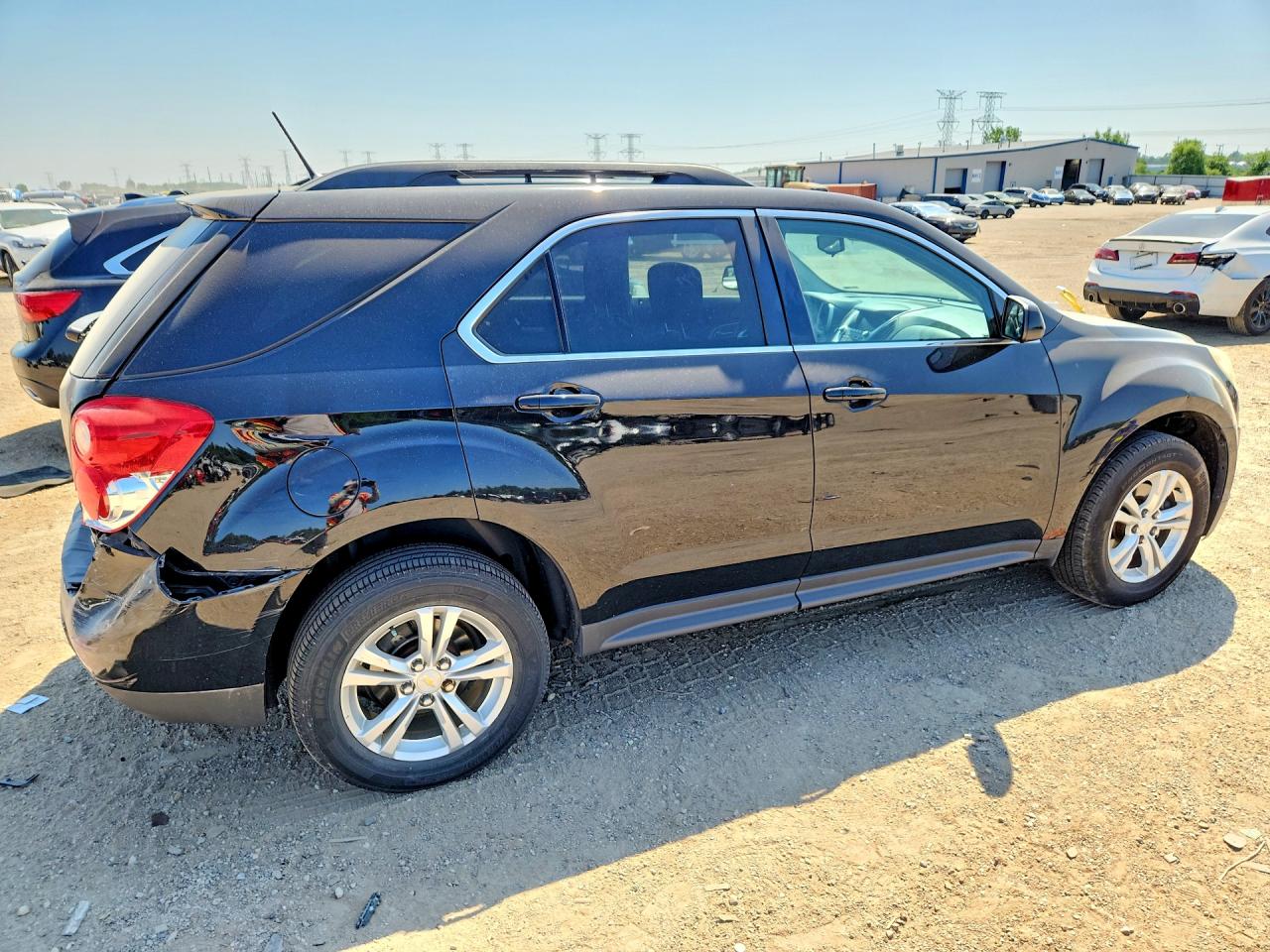 2013 Chevrolet Equinox Lt Black vin: 2GNALDEK1D6365935