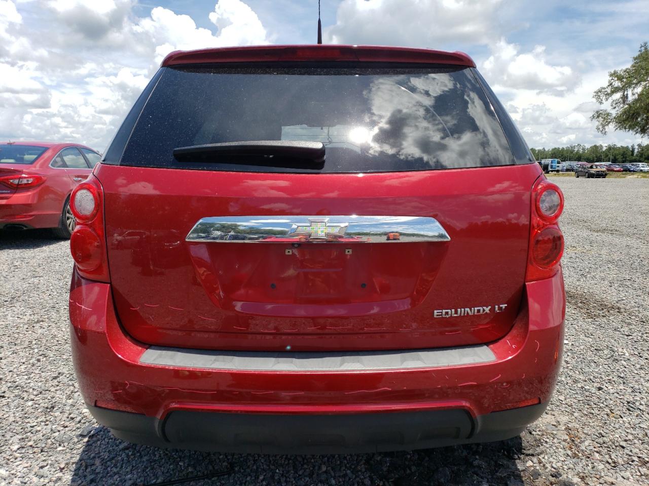 2012 Chevrolet Equinox Lt Красный vin: 2GNALDEK2C1333653