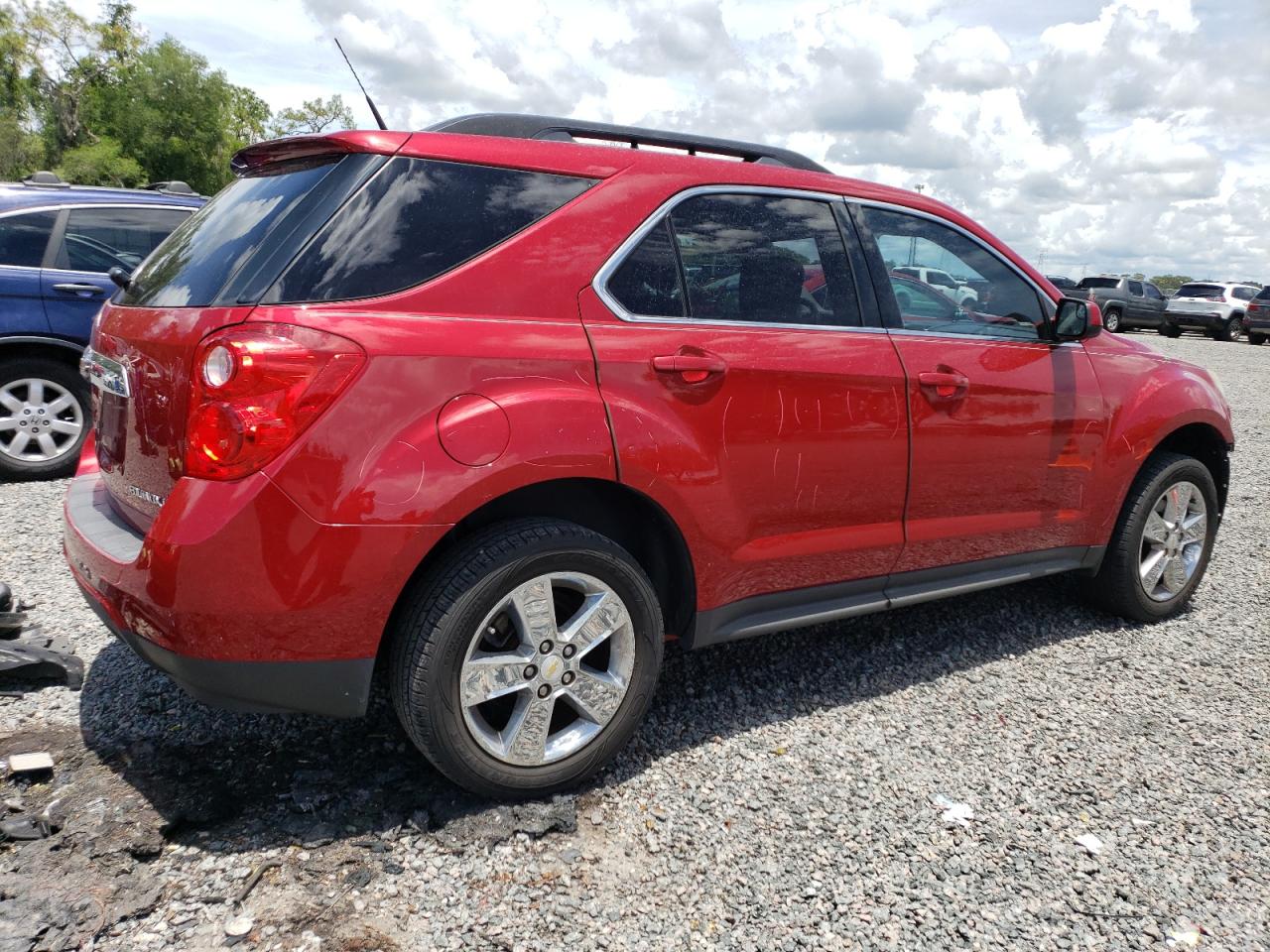 2012 Chevrolet Equinox Lt Красный vin: 2GNALDEK2C1333653