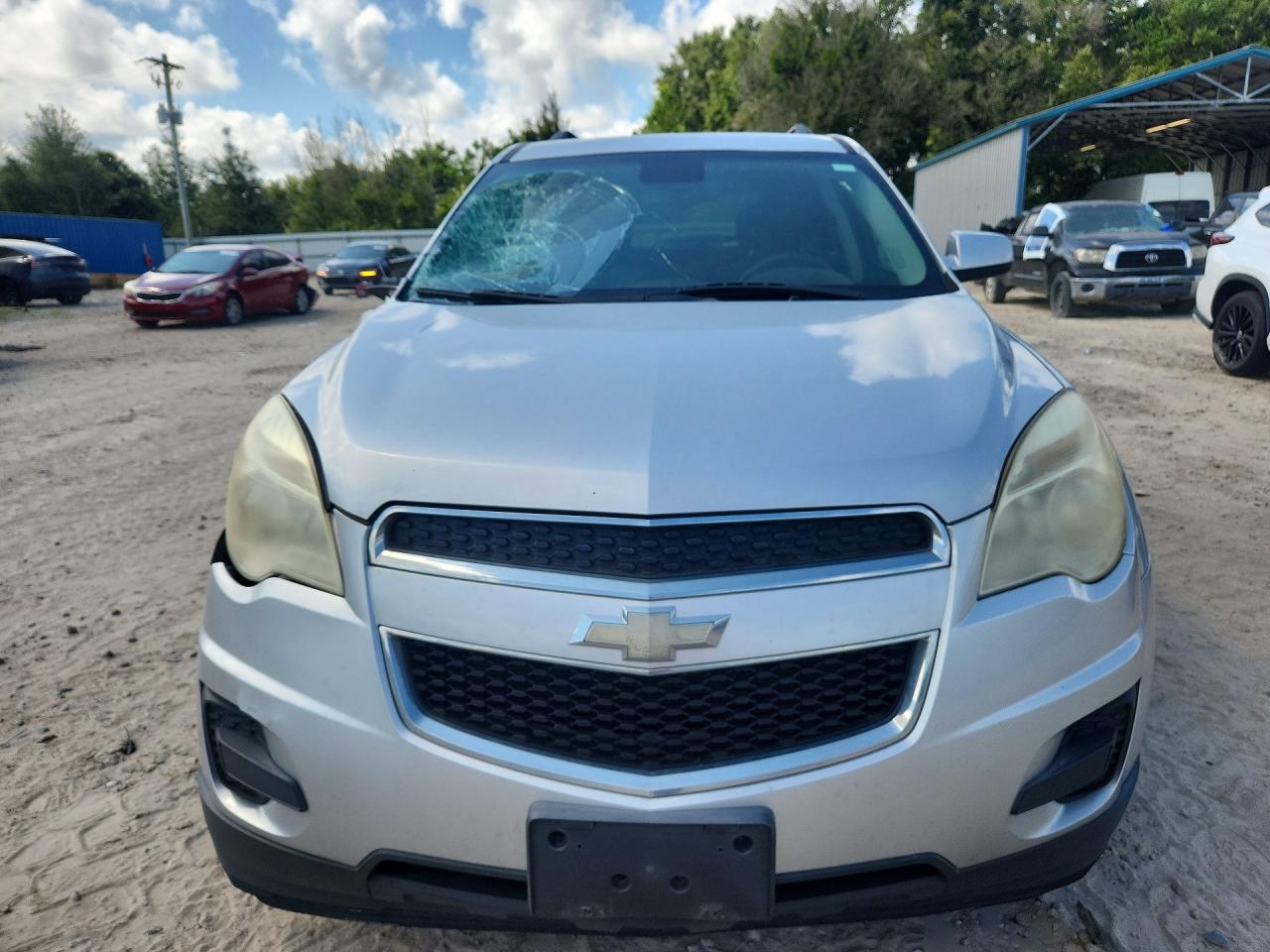 2012 Chevrolet Equinox Lt Silver vin: 2GNALDEK2C6131625