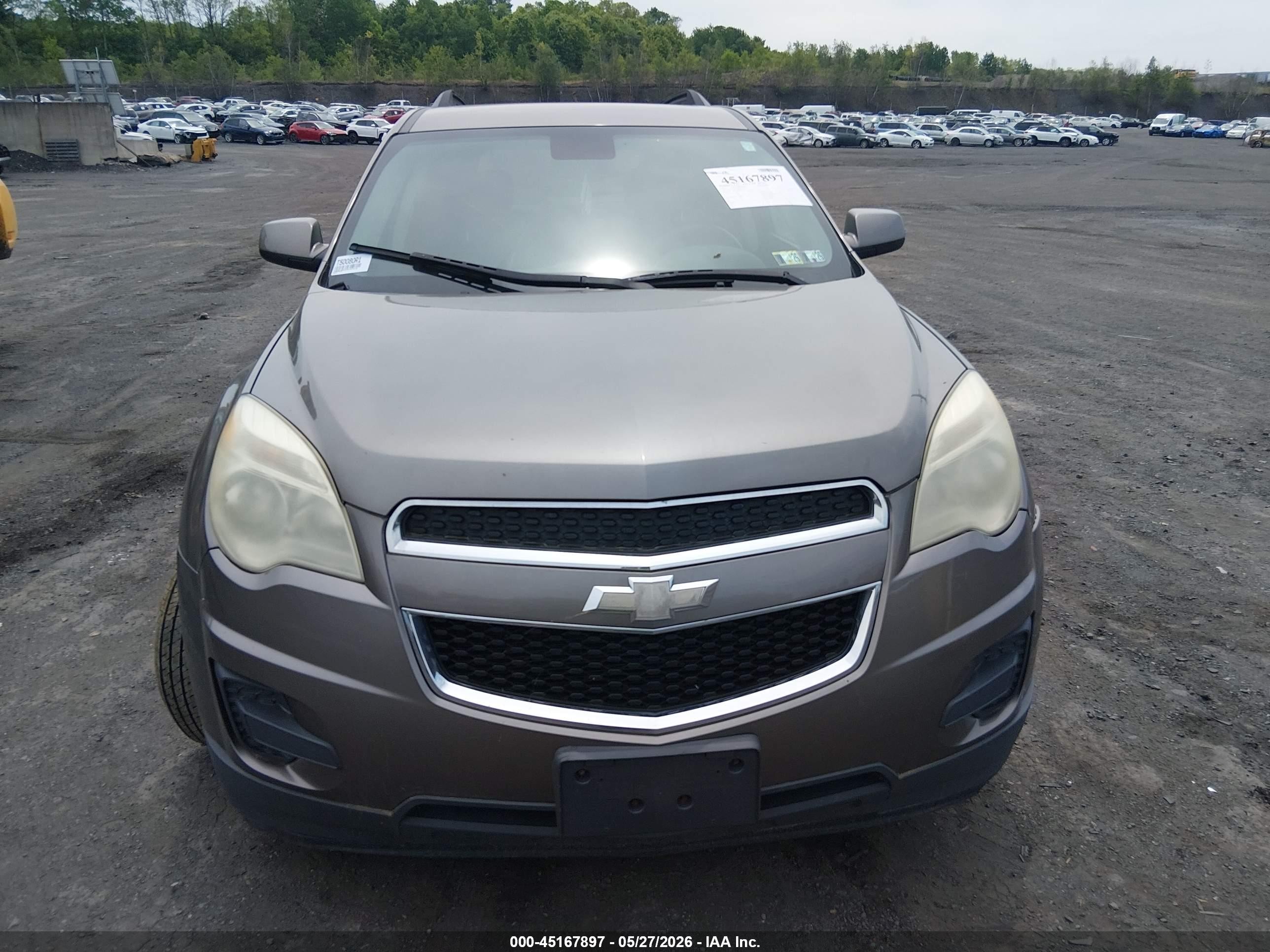 2012 Chevrolet Equinox 1lt Gray vin: 2GNALDEK2C6197219