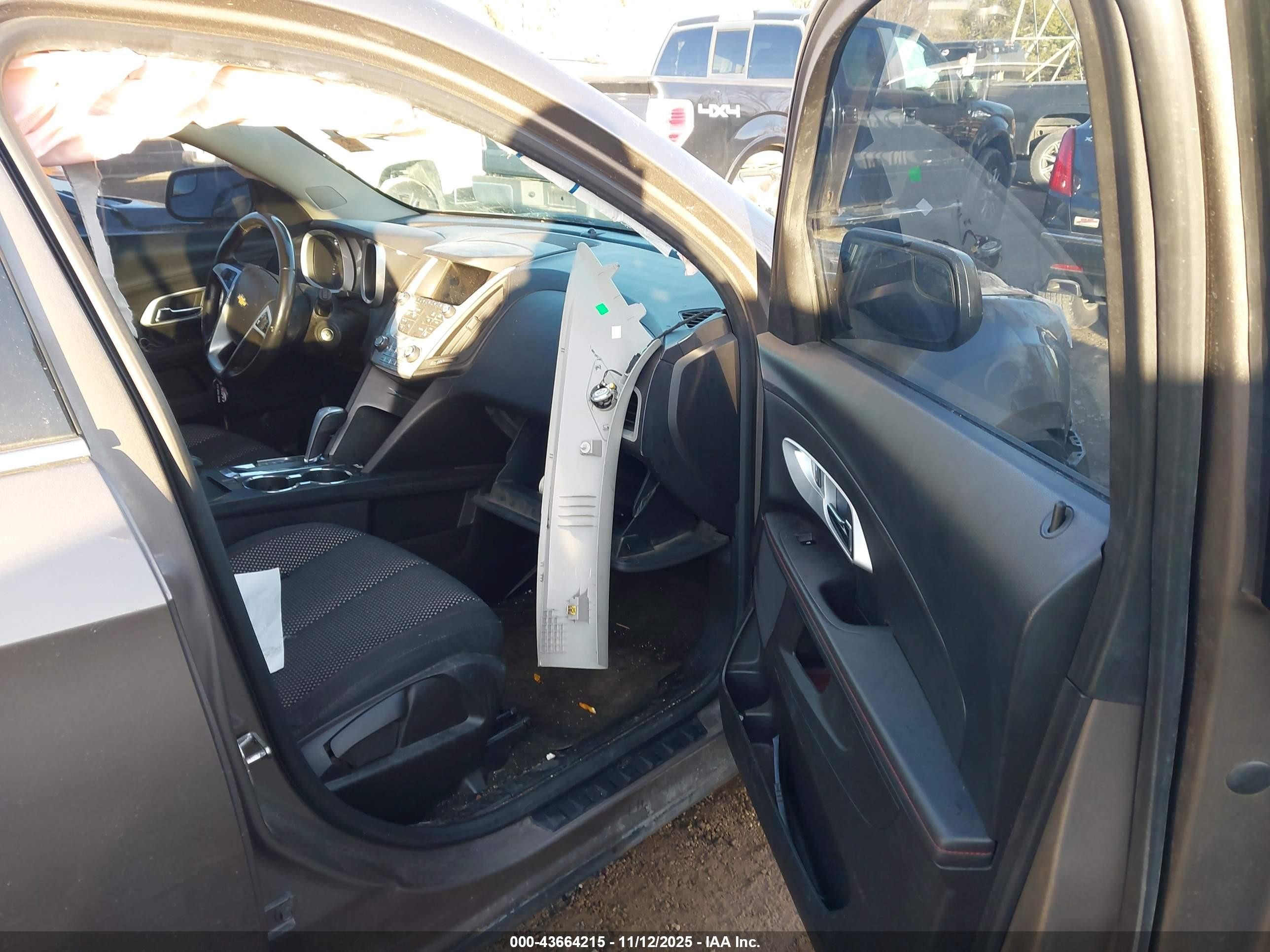 2012 Chevrolet Equinox 1lt Gray vin: 2GNALDEK2C6211894