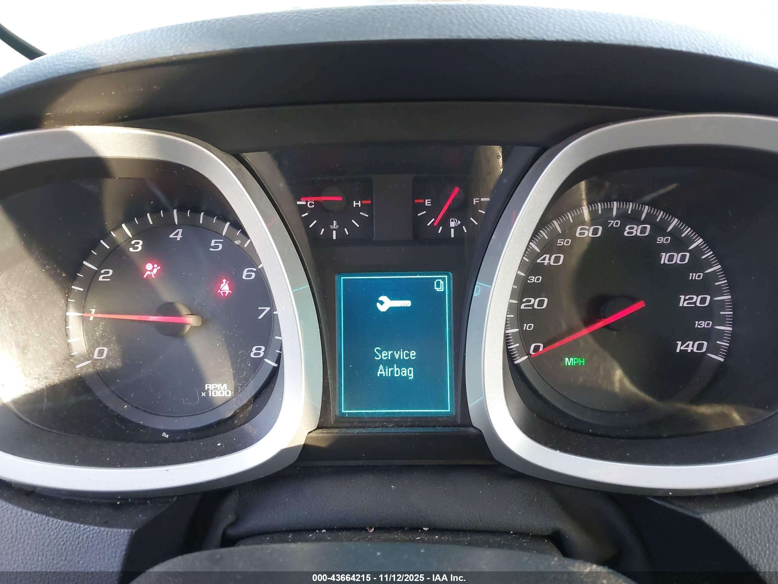 2012 Chevrolet Equinox 1lt Gray vin: 2GNALDEK2C6211894