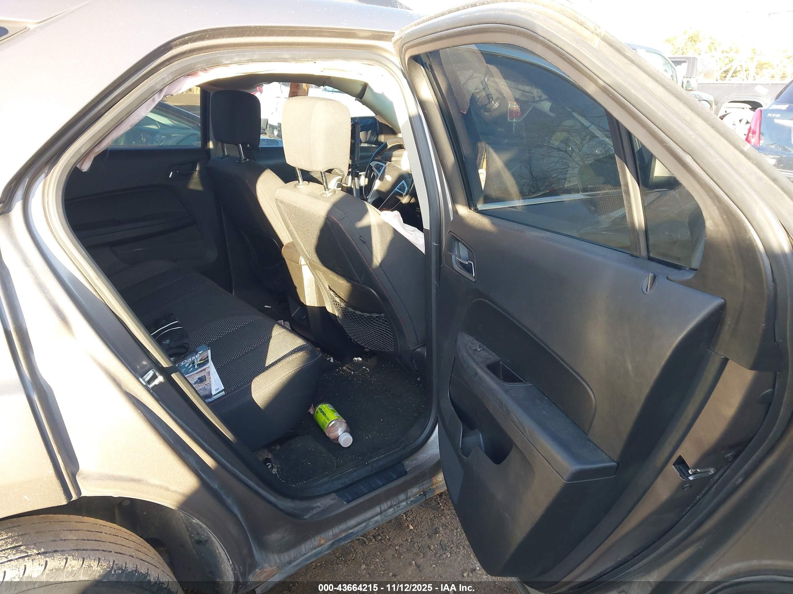 2012 Chevrolet Equinox 1lt Gray vin: 2GNALDEK2C6211894