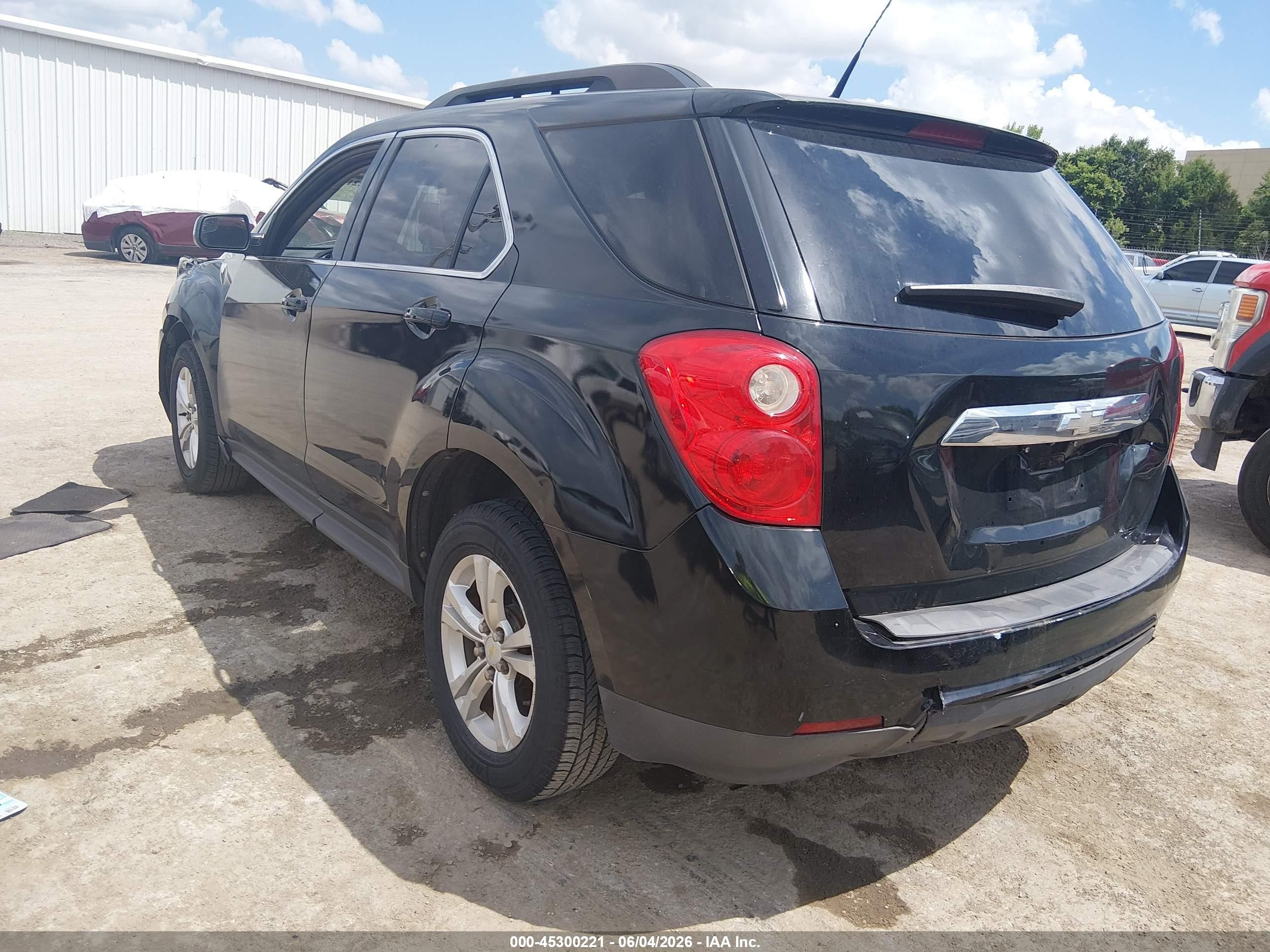 2012 Chevrolet Equinox 1lt Черный vin: 2GNALDEK2C6229389