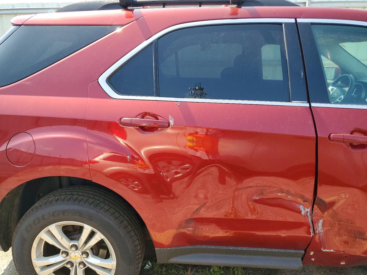 2012 Chevrolet Equinox Lt Red vin: 2GNALDEK2C6262120