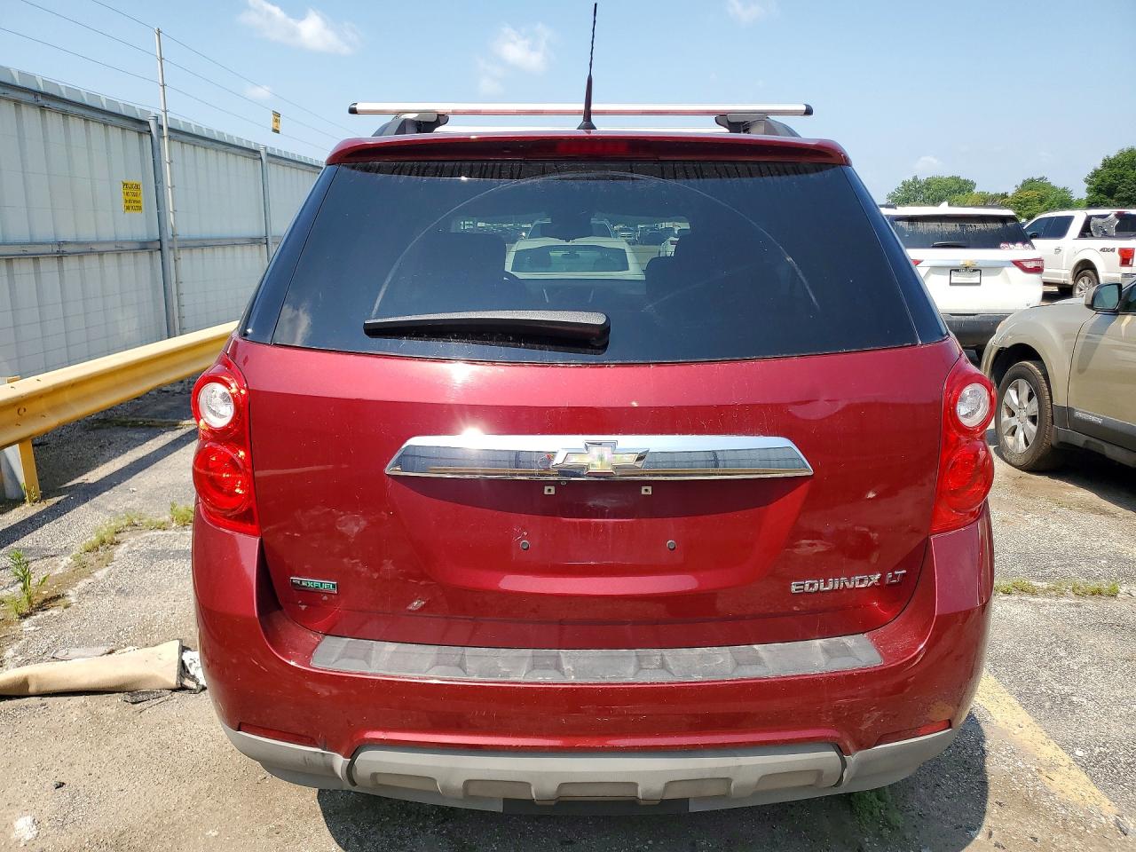 2012 Chevrolet Equinox Lt Red vin: 2GNALDEK2C6262120